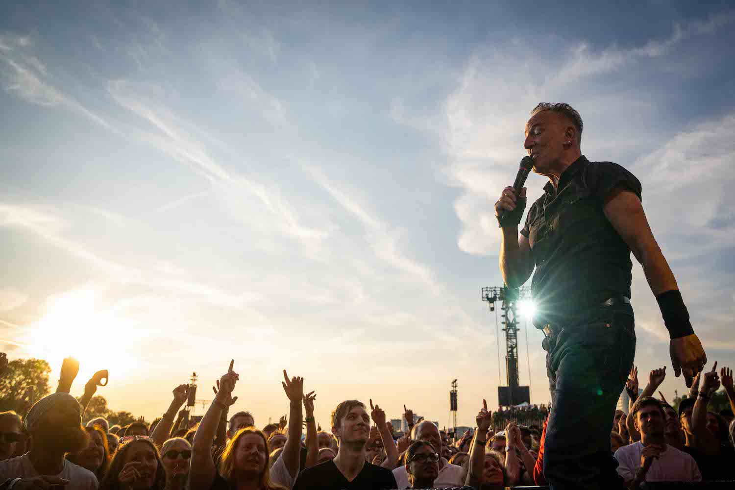 Bruce Springsteen & E Street Band at BST Hyde Park, London, U.K. on July 6, 2023.