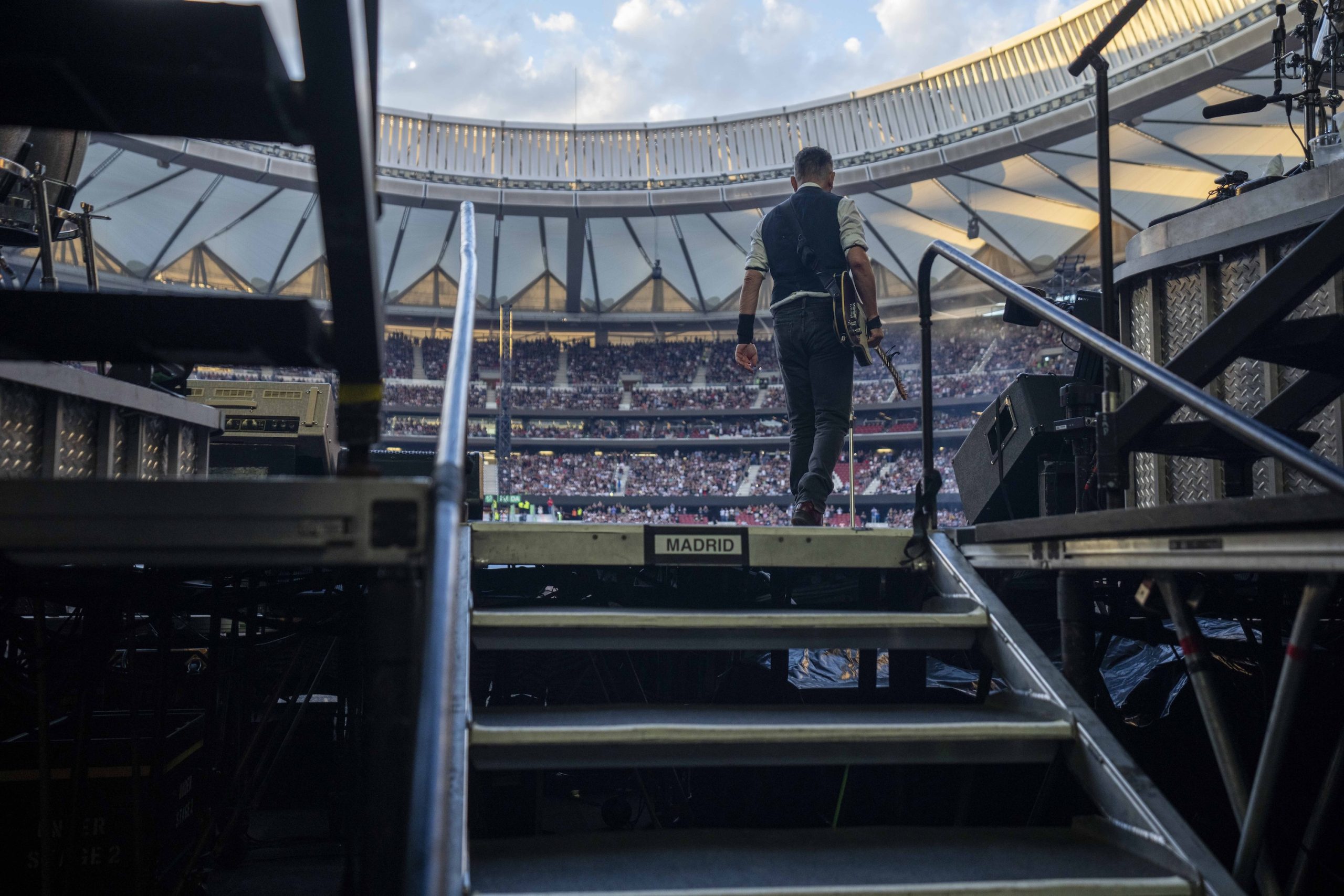 Bruce Springsteen & E Street Band at Cívitas Metropolitano, Madrid, Spain on June 12, 2024.