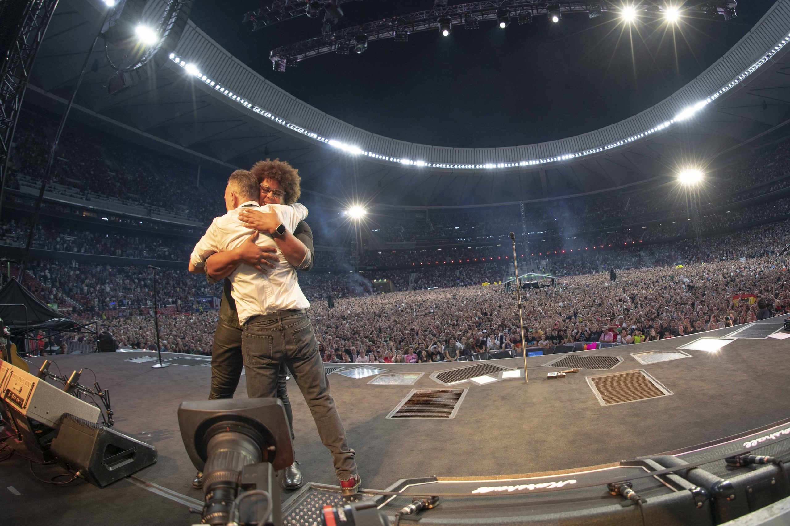 Bruce Springsteen & E Street Band at Cívitas Metropolitano, Madrid, Spain on June 12, 2024.
