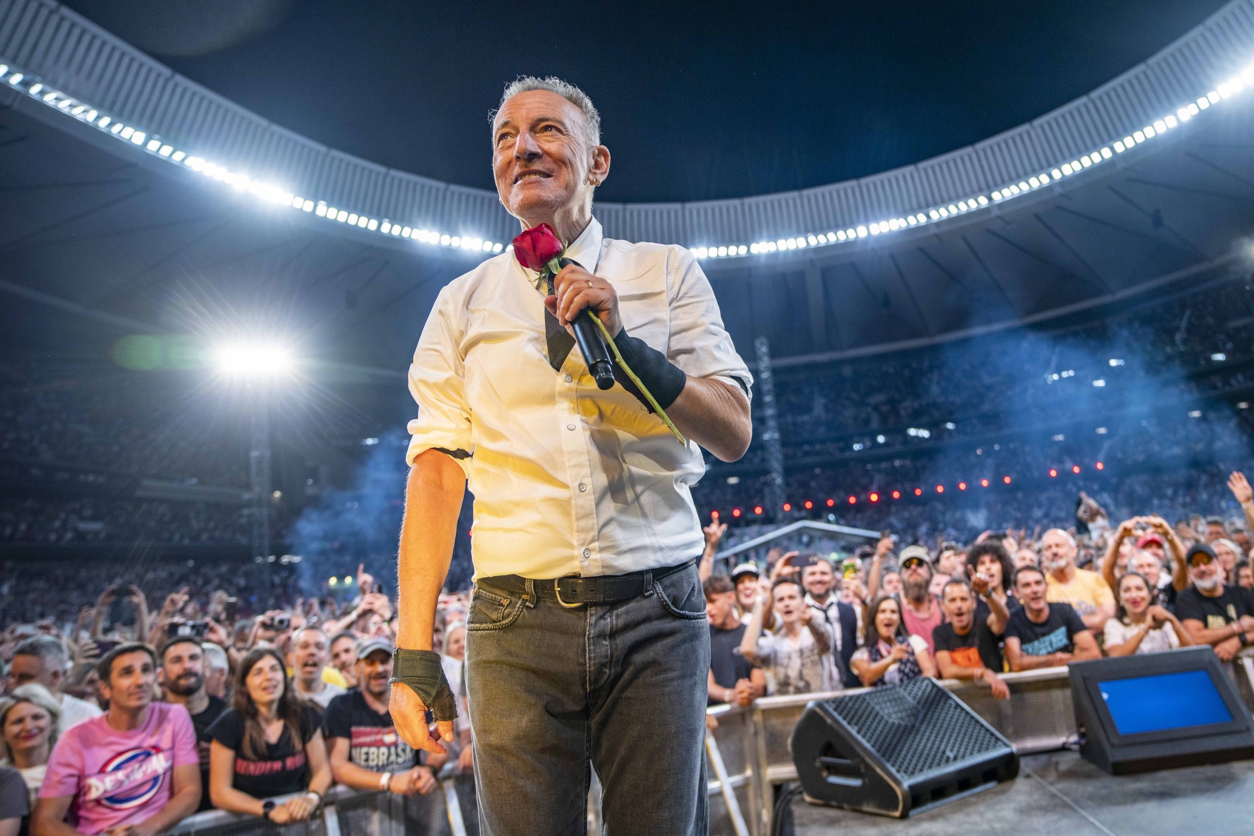 Bruce Springsteen & E Street Band at Cívitas Metropolitano, Madrid, Spain on June 12, 2024.