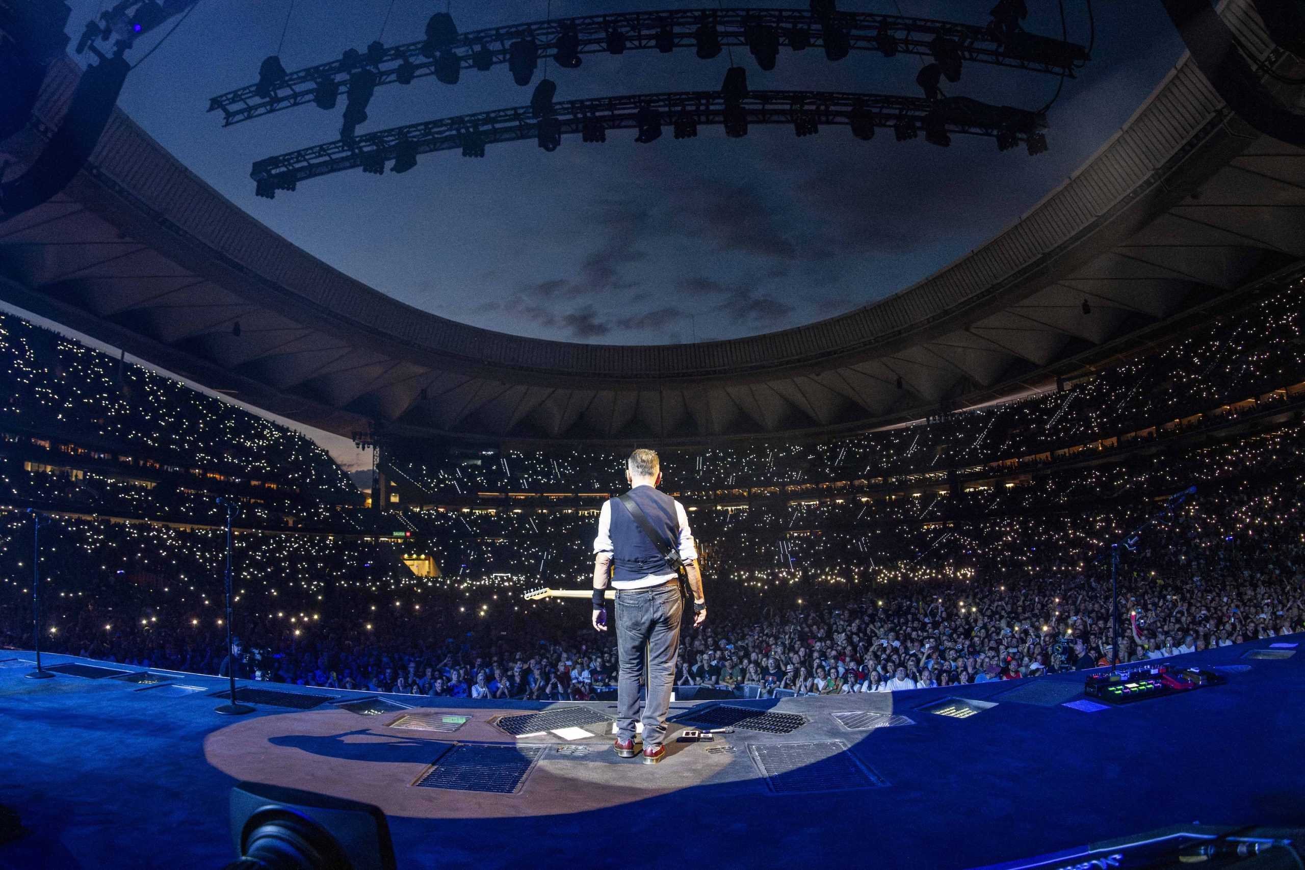 Bruce Springsteen & E Street Band at Cívitas Metropolitano, Madrid, Spain on June 14, 2024.