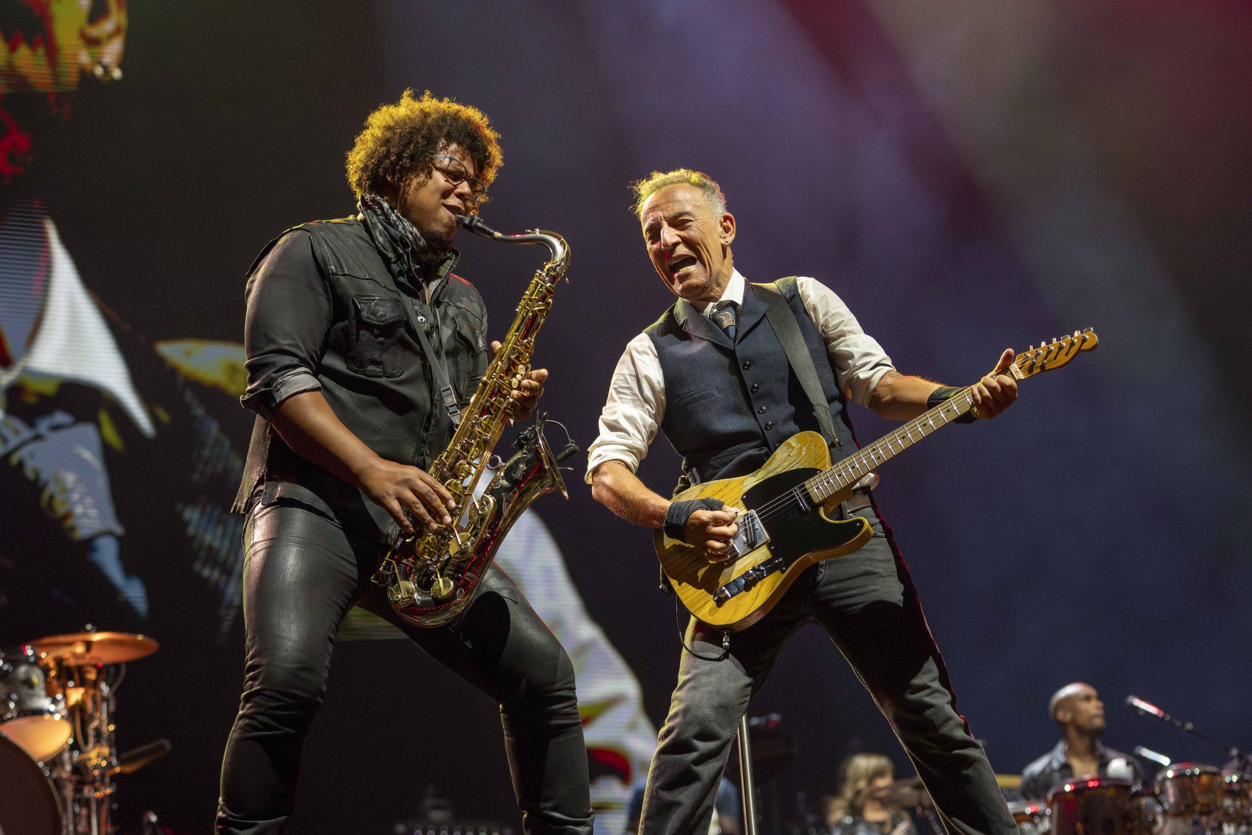 Bruce Springsteen & E Street Band at Cívitas Metropolitano, Madrid, Spain on June 14, 2024.