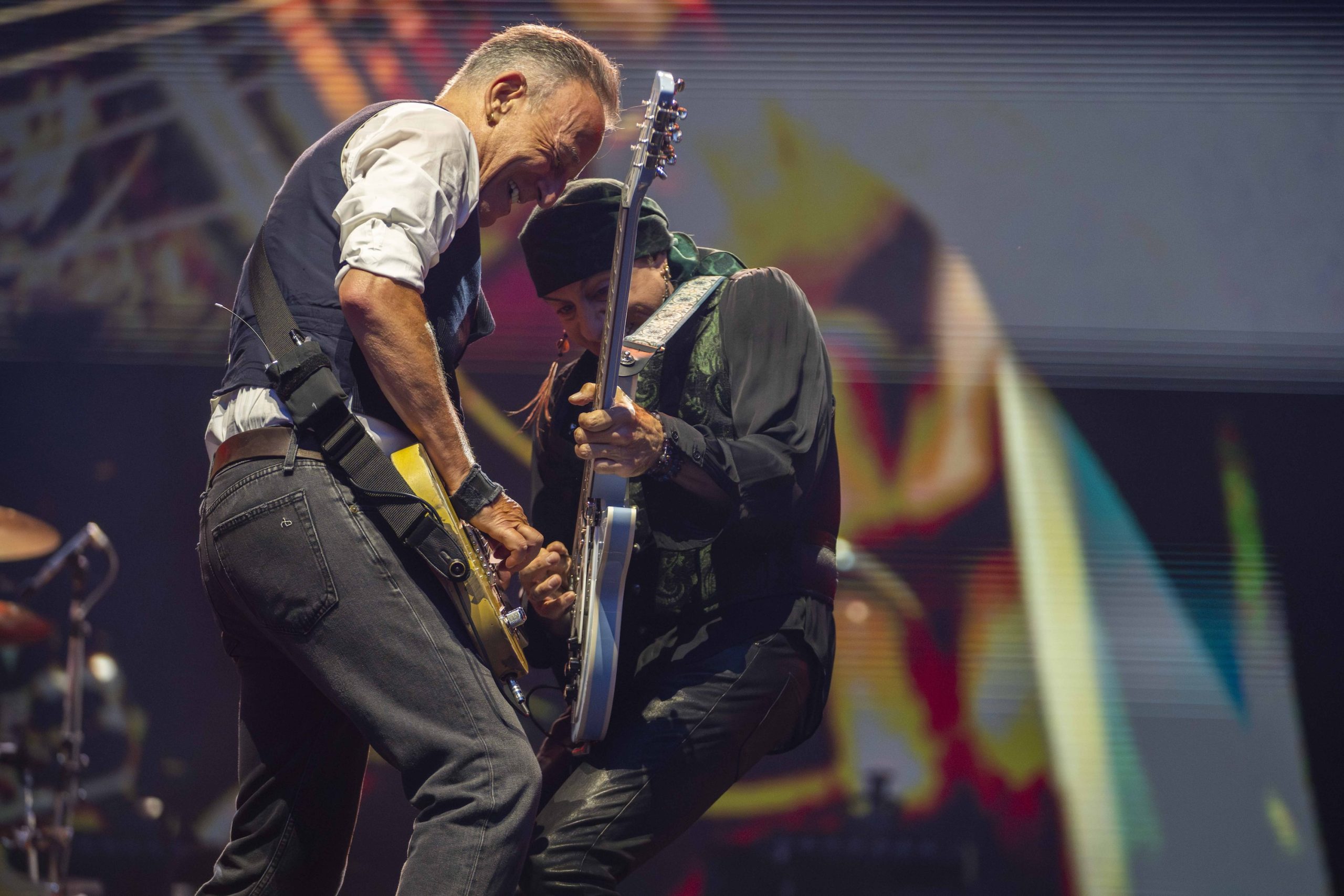 Bruce Springsteen & E Street Band at Cívitas Metropolitano, Madrid, Spain on June 14, 2024.