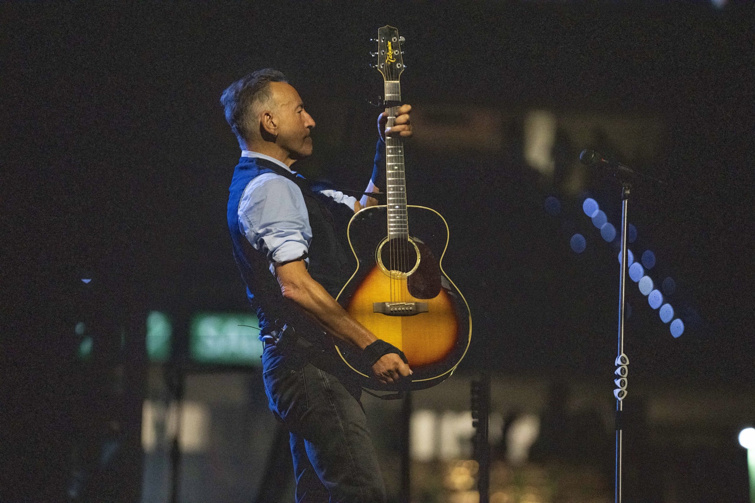Bruce Springsteen & E Street Band at Cívitas Metropolitano, Madrid, Spain on June 17, 2024.