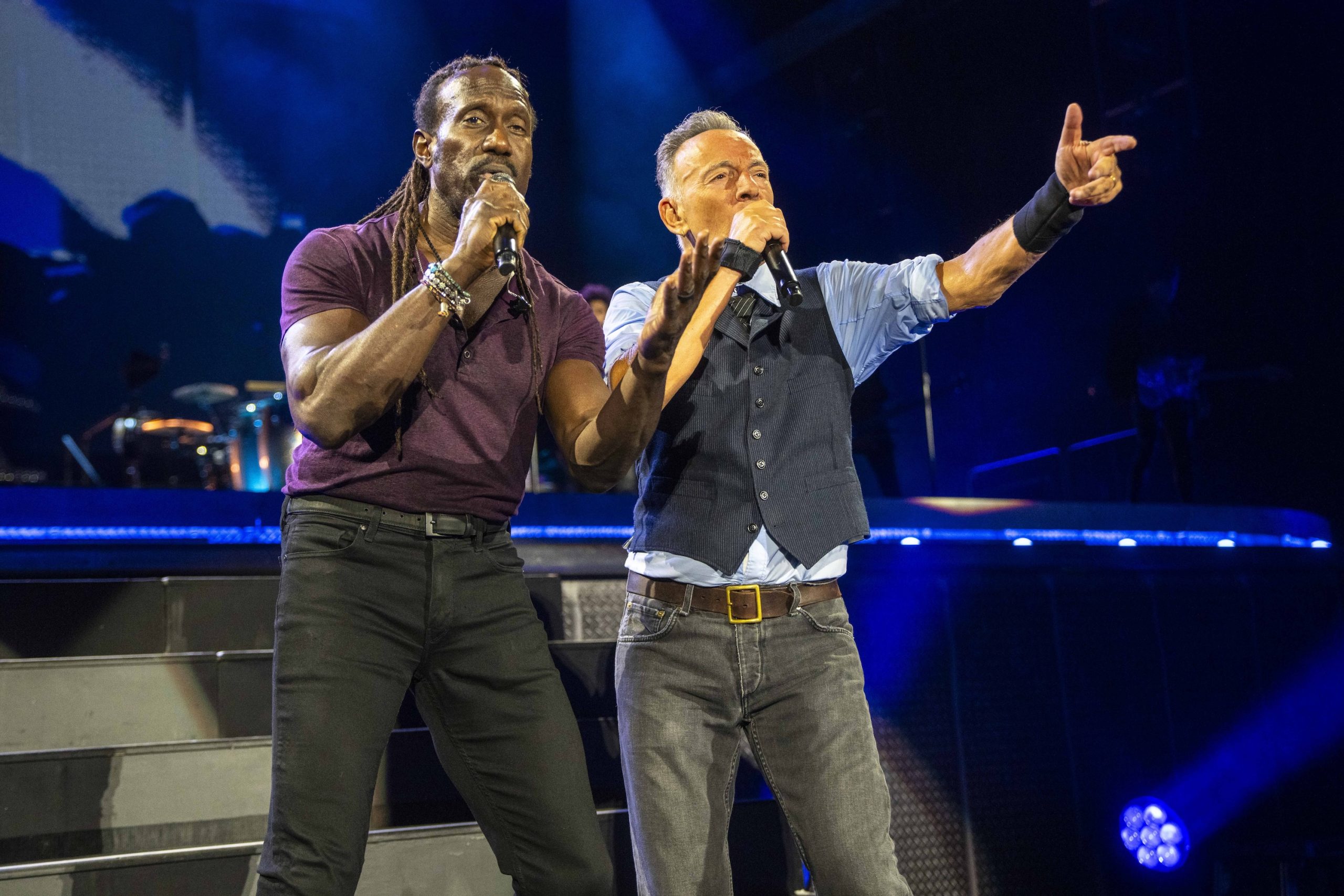 Bruce Springsteen & E Street Band at Cívitas Metropolitano, Madrid, Spain on June 17, 2024.