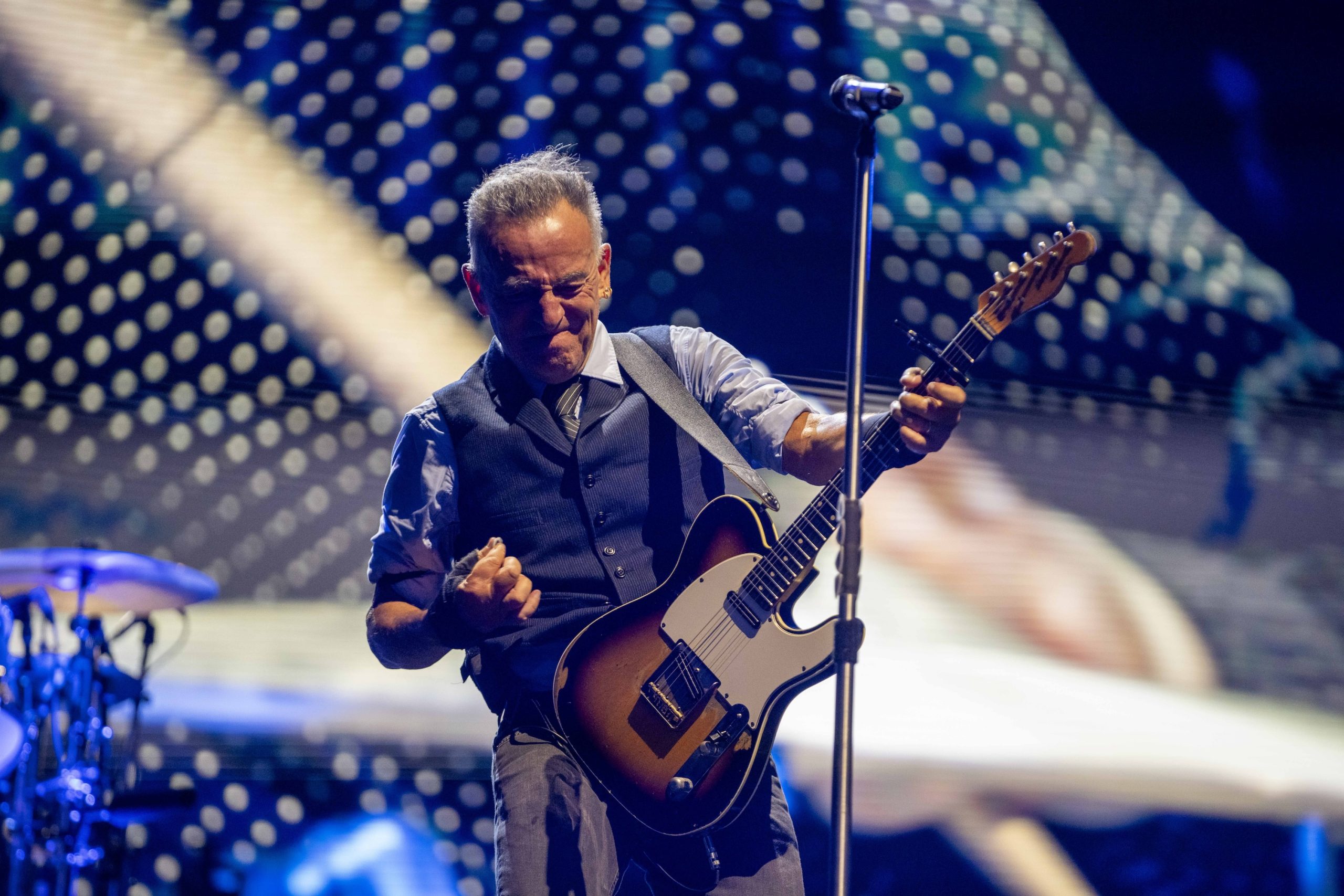 Bruce Springsteen & E Street Band at Cívitas Metropolitano, Madrid, Spain on June 17, 2024.