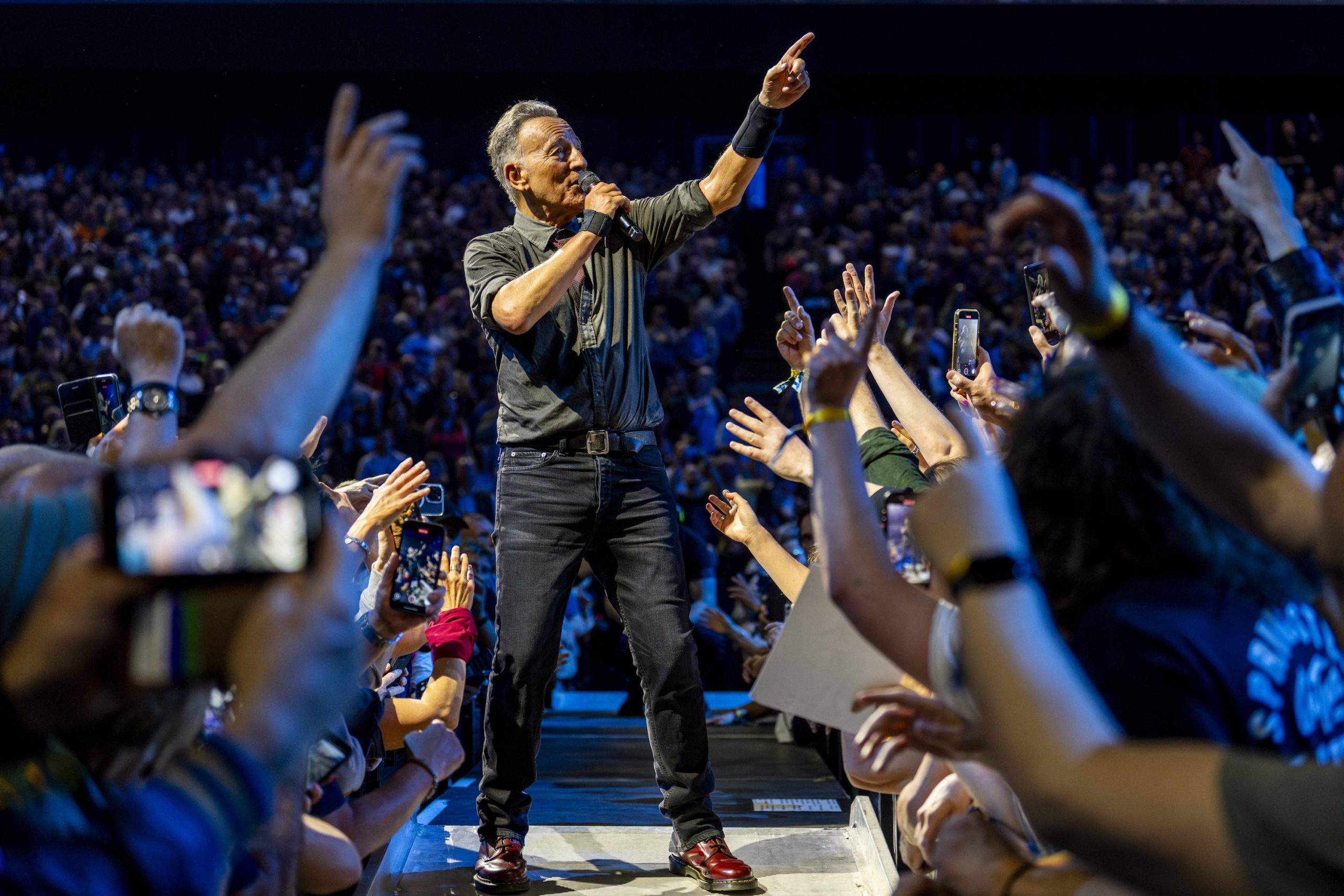 Bruce Springsteen & E Street Band at Co-op Live, Manchester, England on May 20, 2025.
