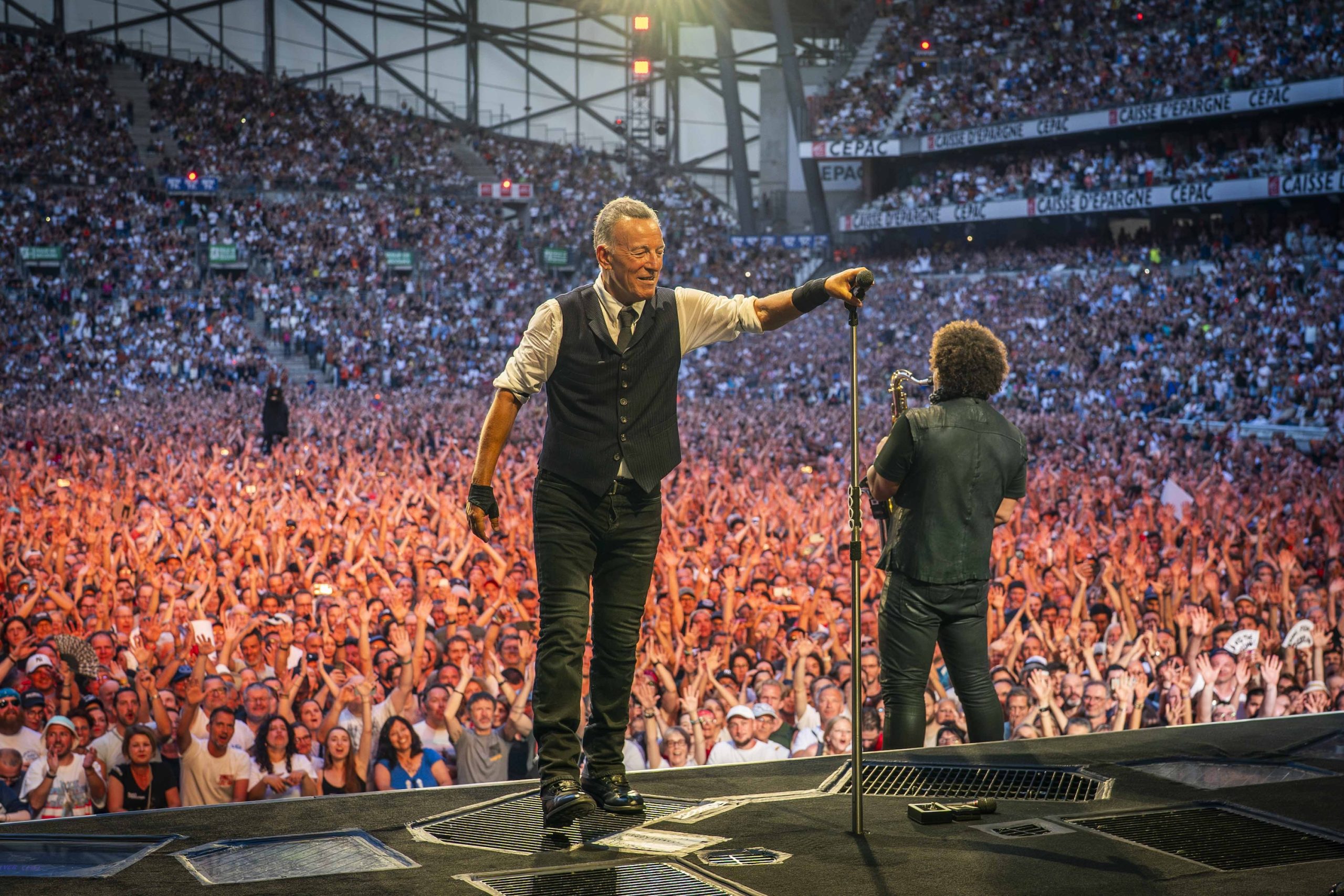Bruce Springsteen & E Street Band at Orange Vélodrome, Marseille, France on May 31, 2025.