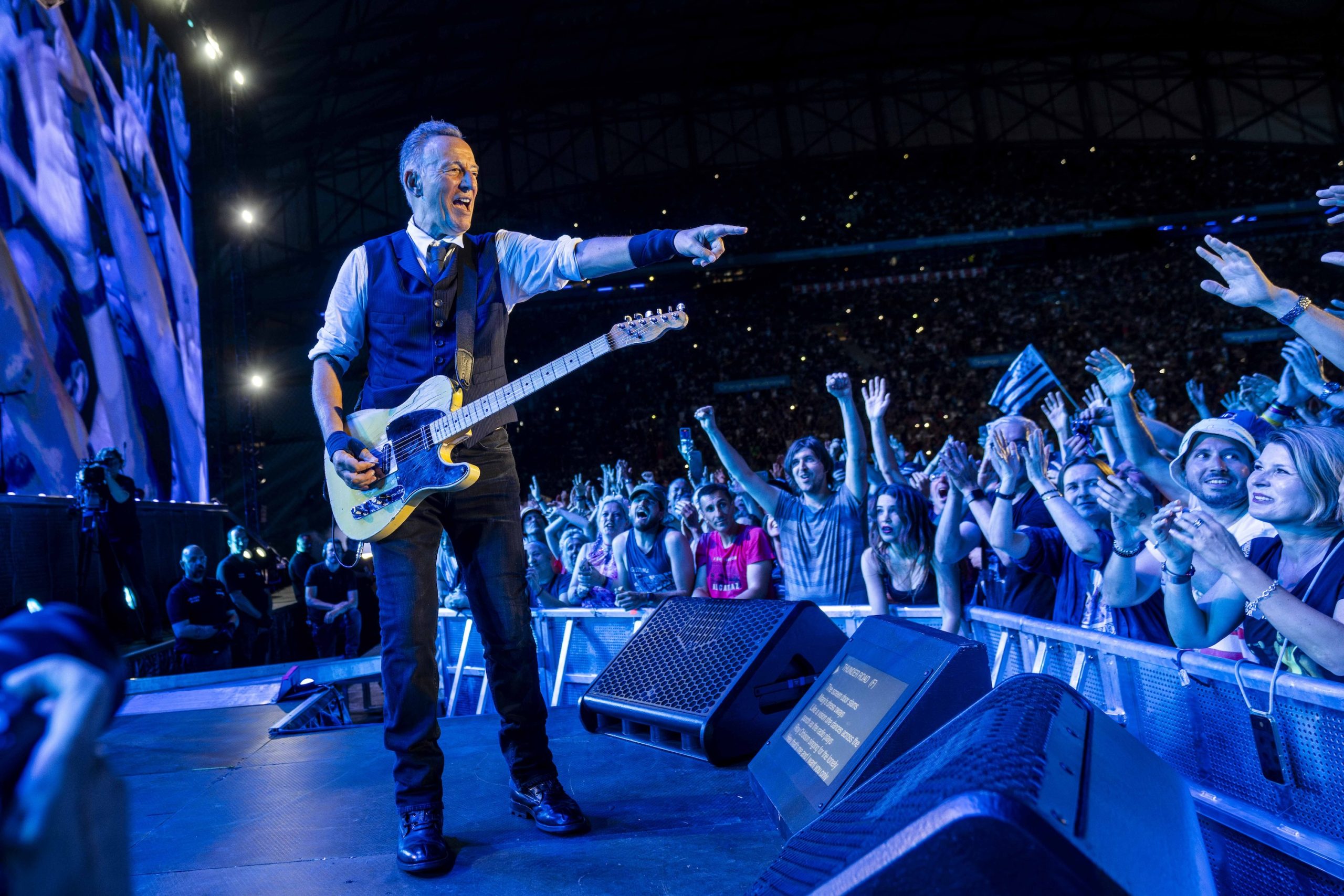 Bruce Springsteen & E Street Band at Orange Vélodrome, Marseille, France on May 31, 2025.