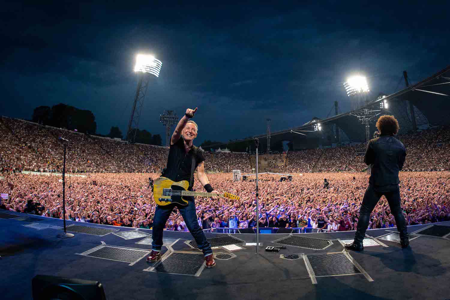 Bruce Springsteen & E Street Band at Olympiastadion, Munich, Germany on July 23, 2023.