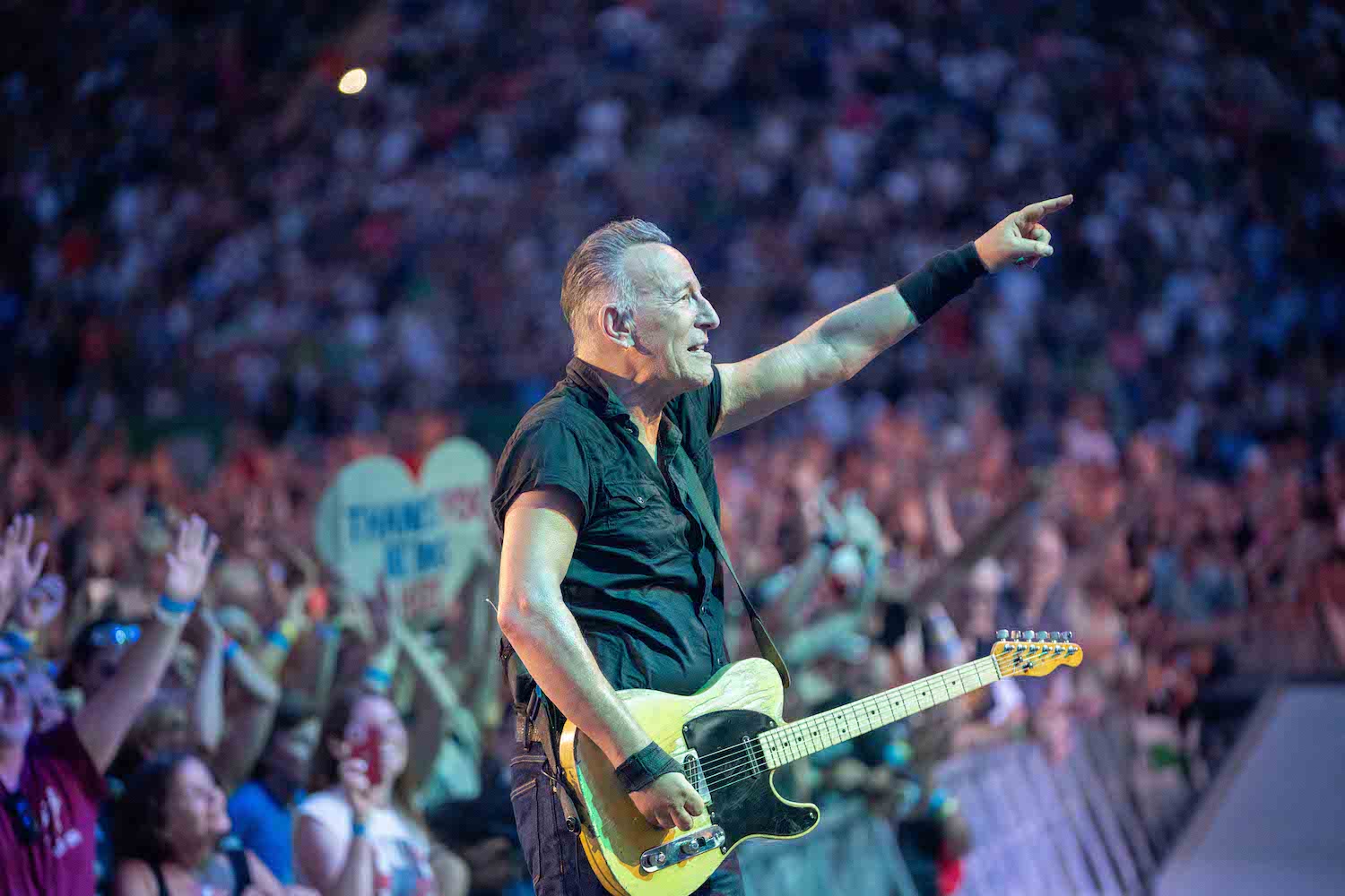 Bruce Springsteen & E Street Band at Olympiastadion, Munich, Germany on July 23, 2023.