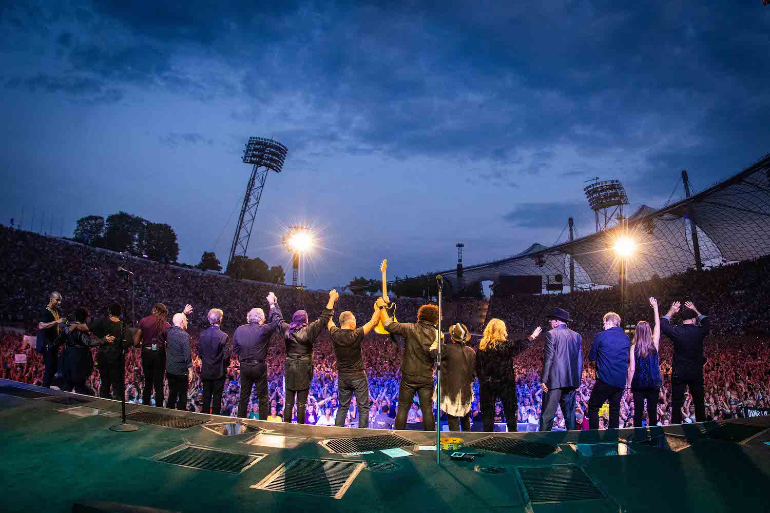 Bruce Springsteen & E Street Band at Olympiastadion, Munich, Germany on July 23, 2023.