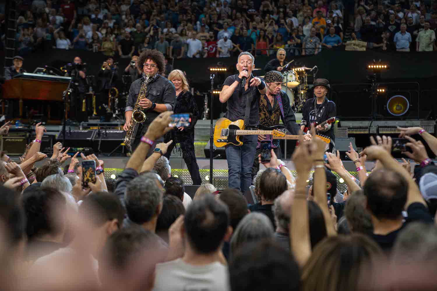 Bruce Springsteen & E Street Band at Prudential Center, Newark, NJ on April 14, 2023.