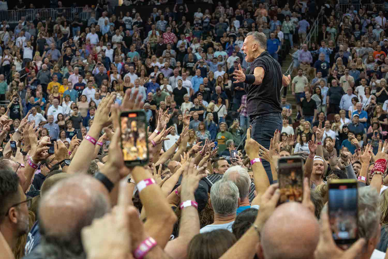 Bruce Springsteen & E Street Band at Prudential Center, Newark, NJ on April 14, 2023.