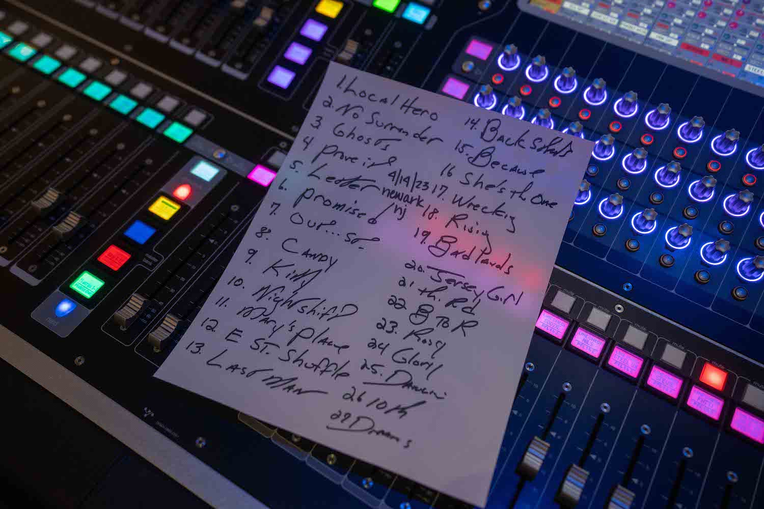 Bruce Springsteen & E Street Band at Prudential Center, Newark, NJ on April 14, 2023.