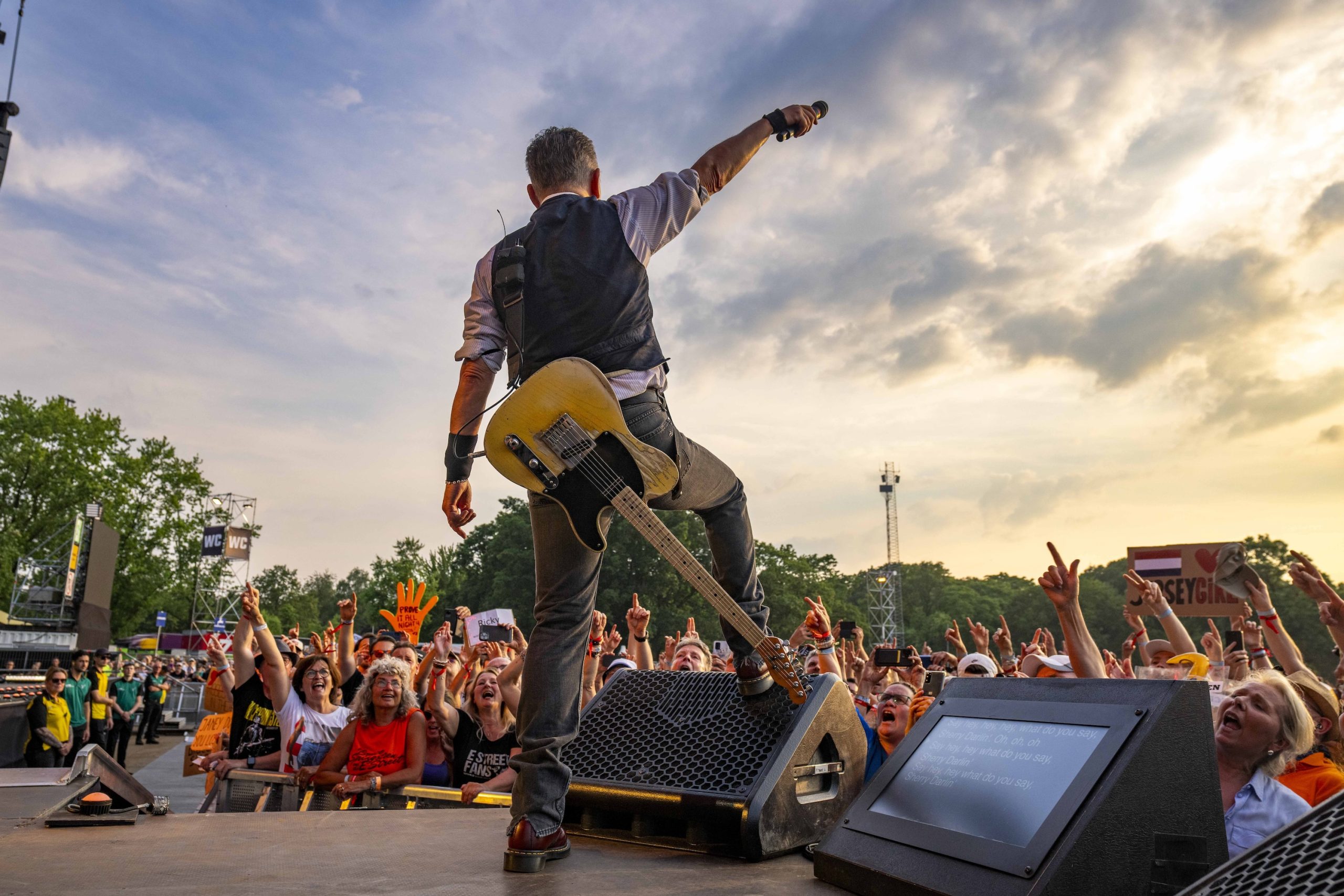Bruce Springsteen & E Street Band at Goffertpark, Nijmegen, Netherlands on June 27, 2024.