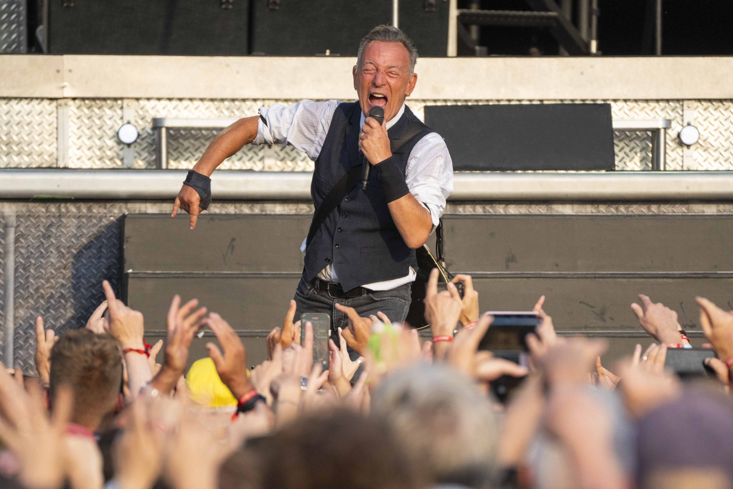 Bruce Springsteen & E Street Band at Goffertpark, Nijmegen, Netherlands on June 27, 2024.