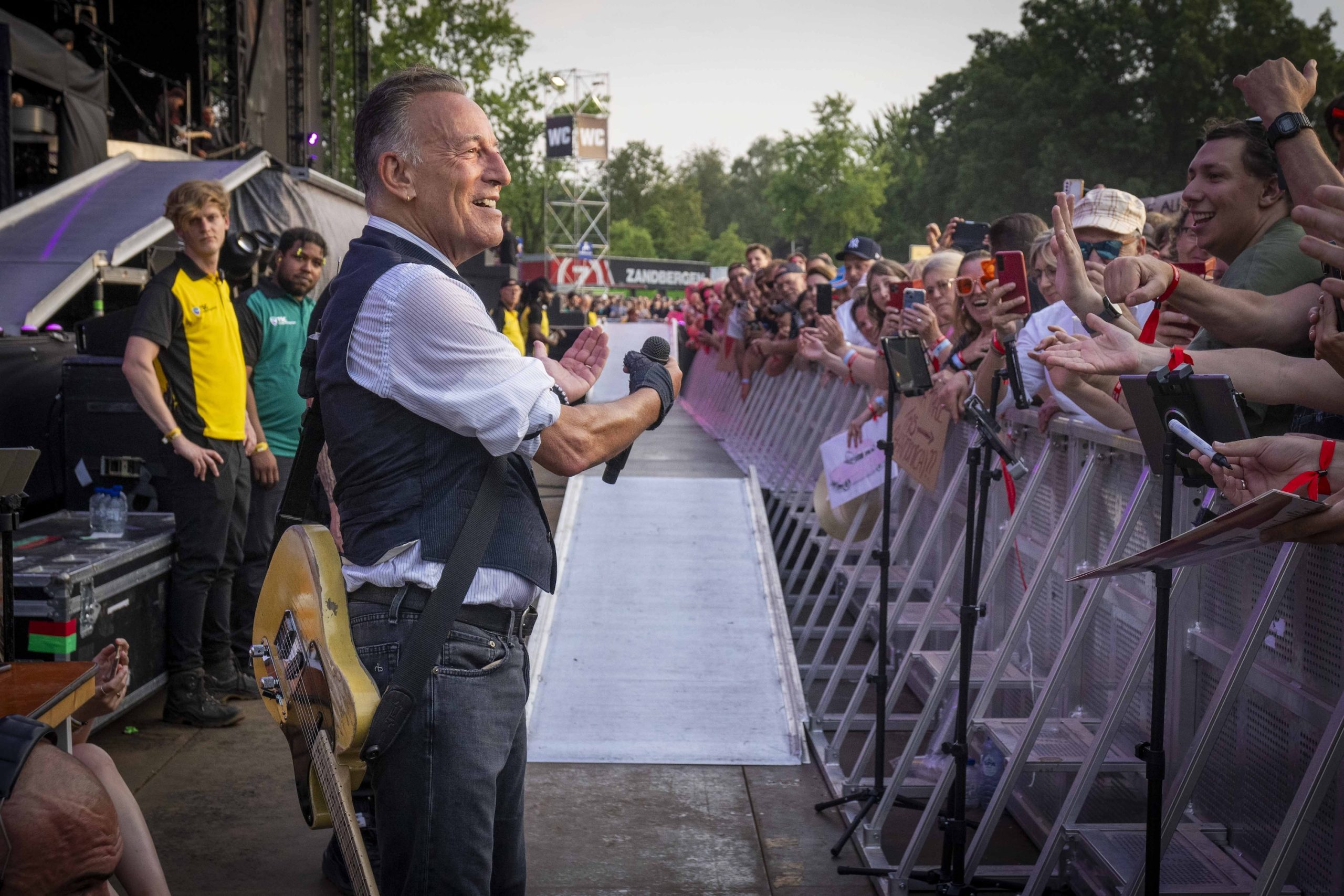 Bruce Springsteen & E Street Band at Goffertpark, Nijmegen, Netherlands on June 27, 2024.