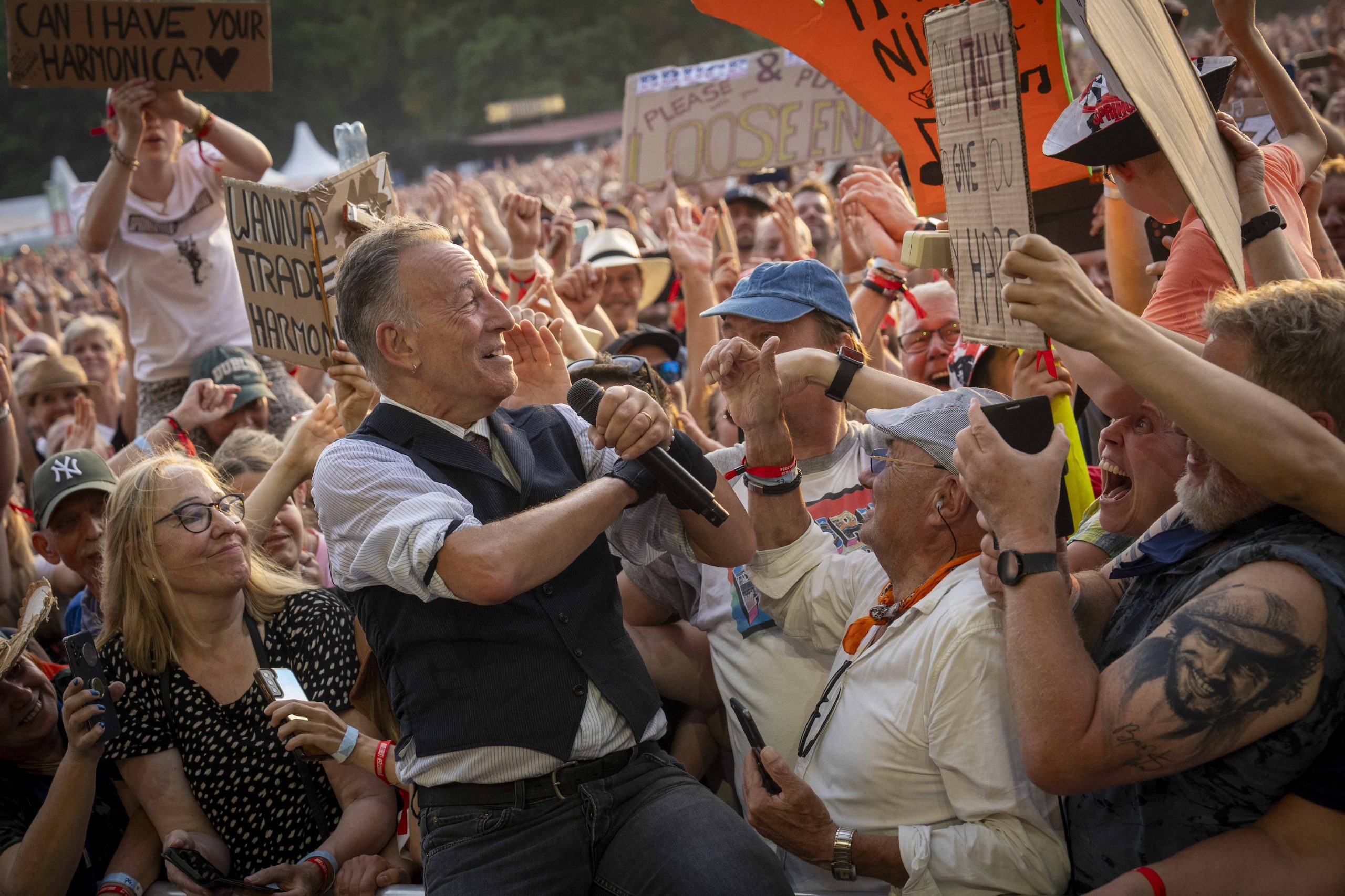 Bruce Springsteen & E Street Band at Goffertpark, Nijmegen, Netherlands on June 27, 2024.