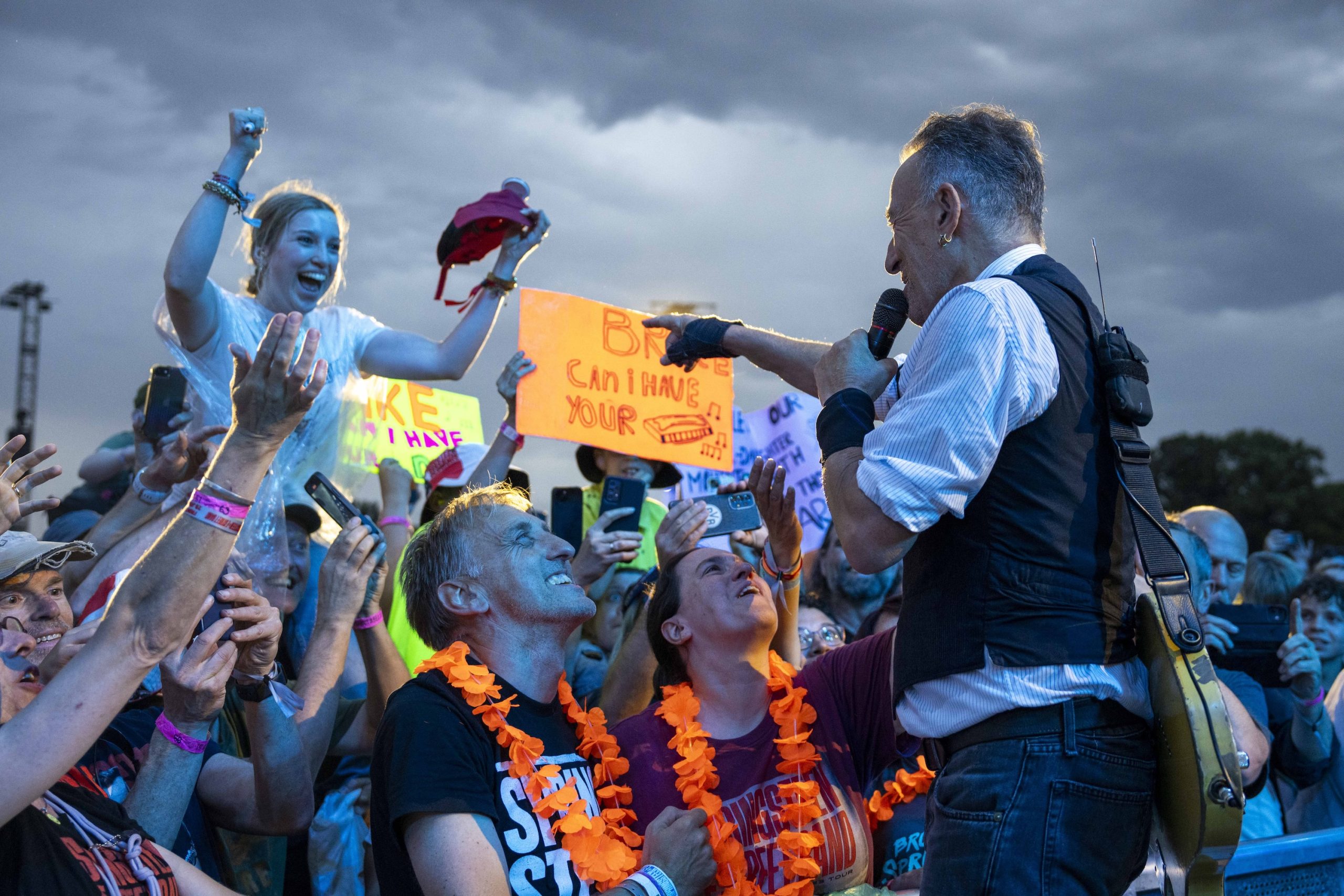 Bruce Springsteen & E Street Band at Goffertpark, Nijmegen, Netherlands on June 29, 2024.