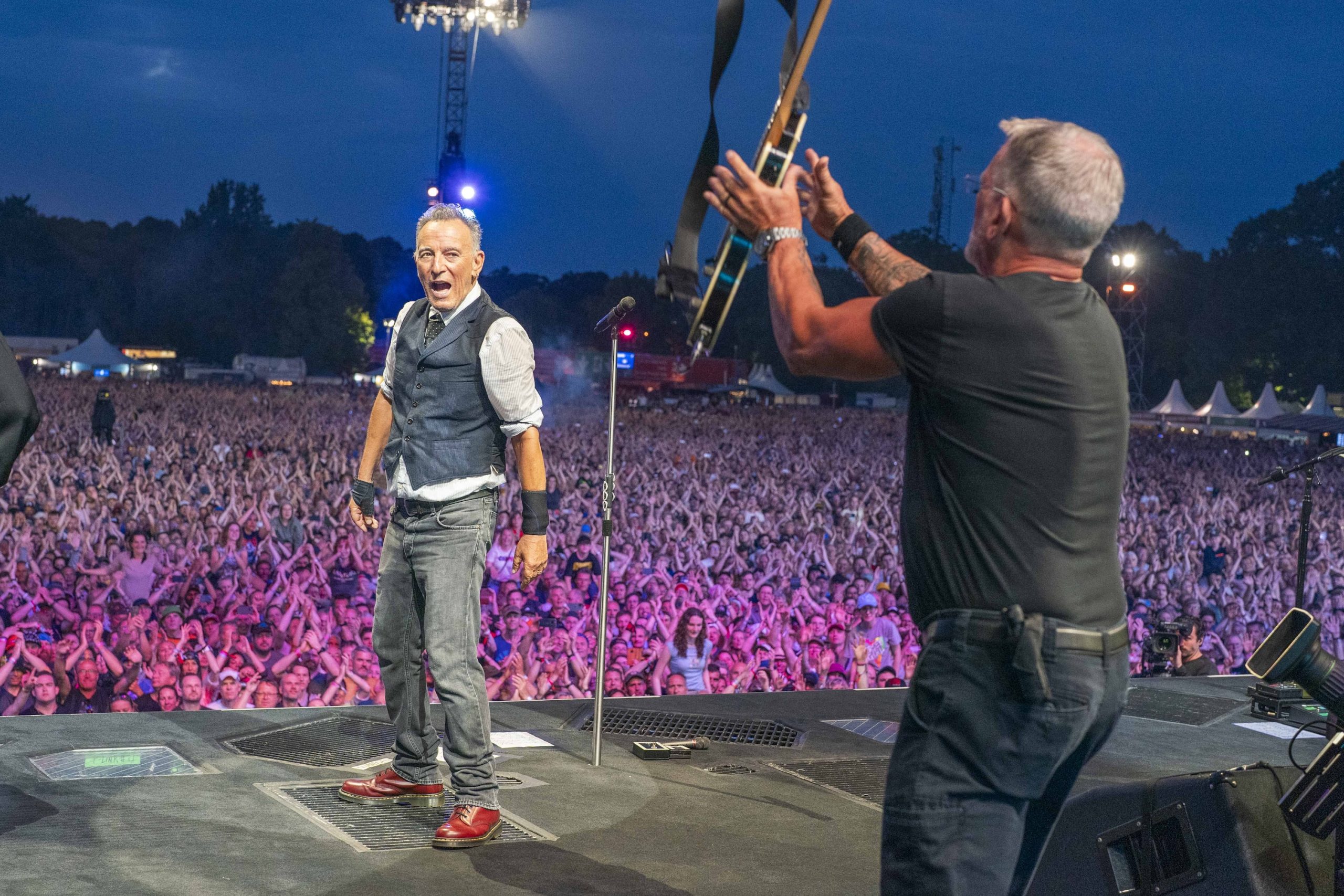 Bruce Springsteen & E Street Band at Goffertpark, Nijmegen, Netherlands on June 29, 2024.