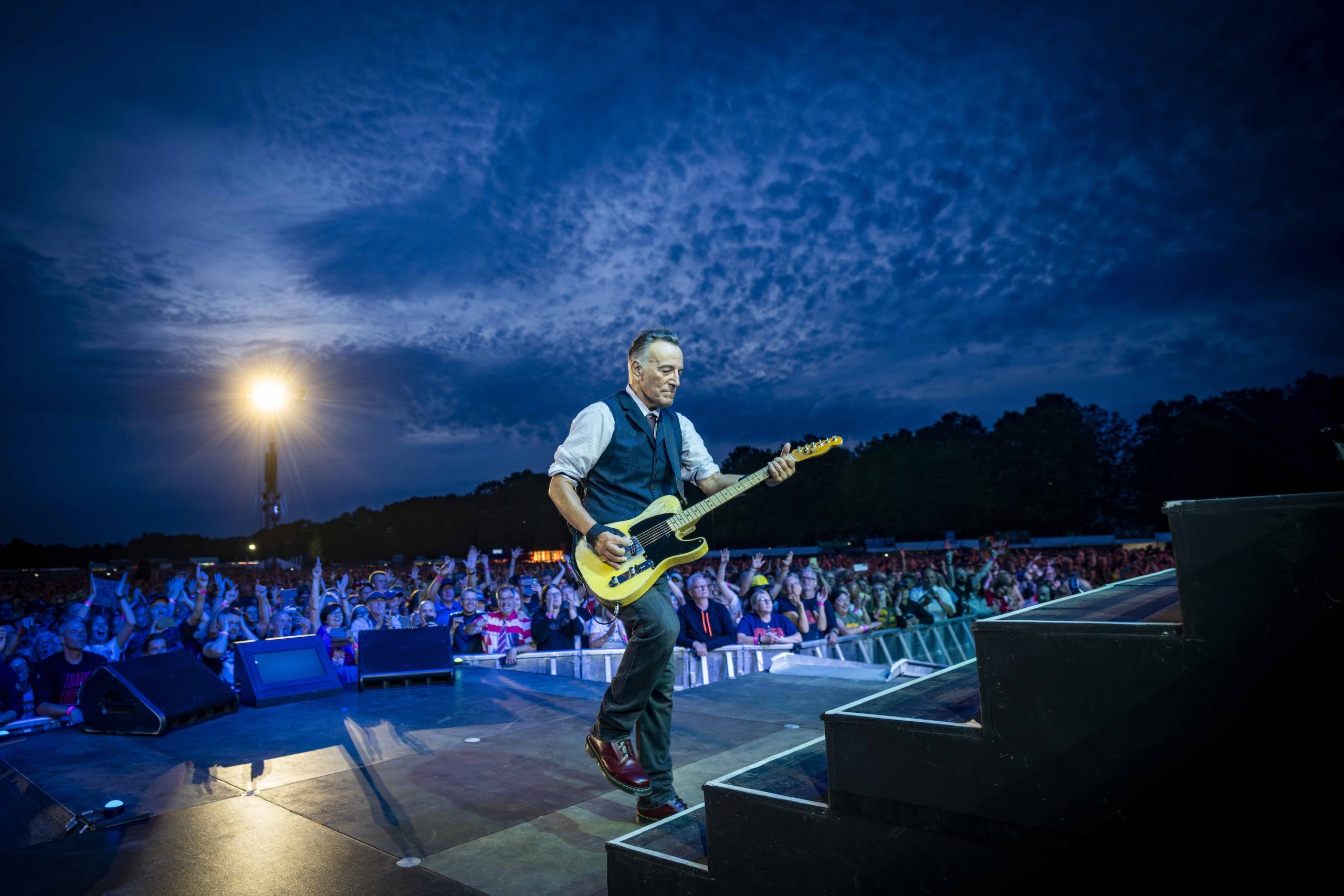 Bruce Springsteen & E Street Band at Dyrskuepladsen, Odense, Denmark on July 9, 2024.