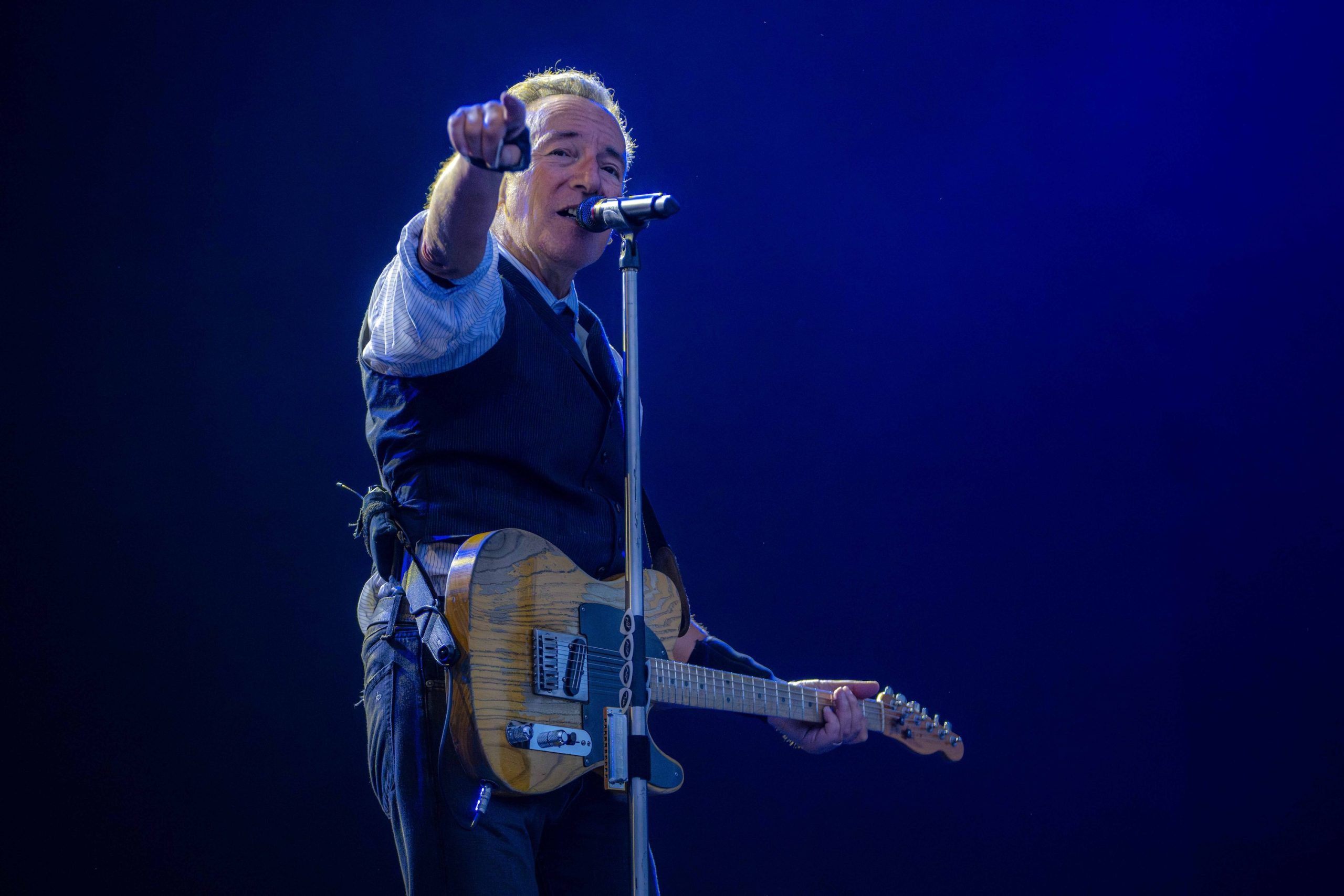 Bruce Springsteen & E Street Band at Dyrskuepladsen, Odense, Denmark on July 9, 2024.