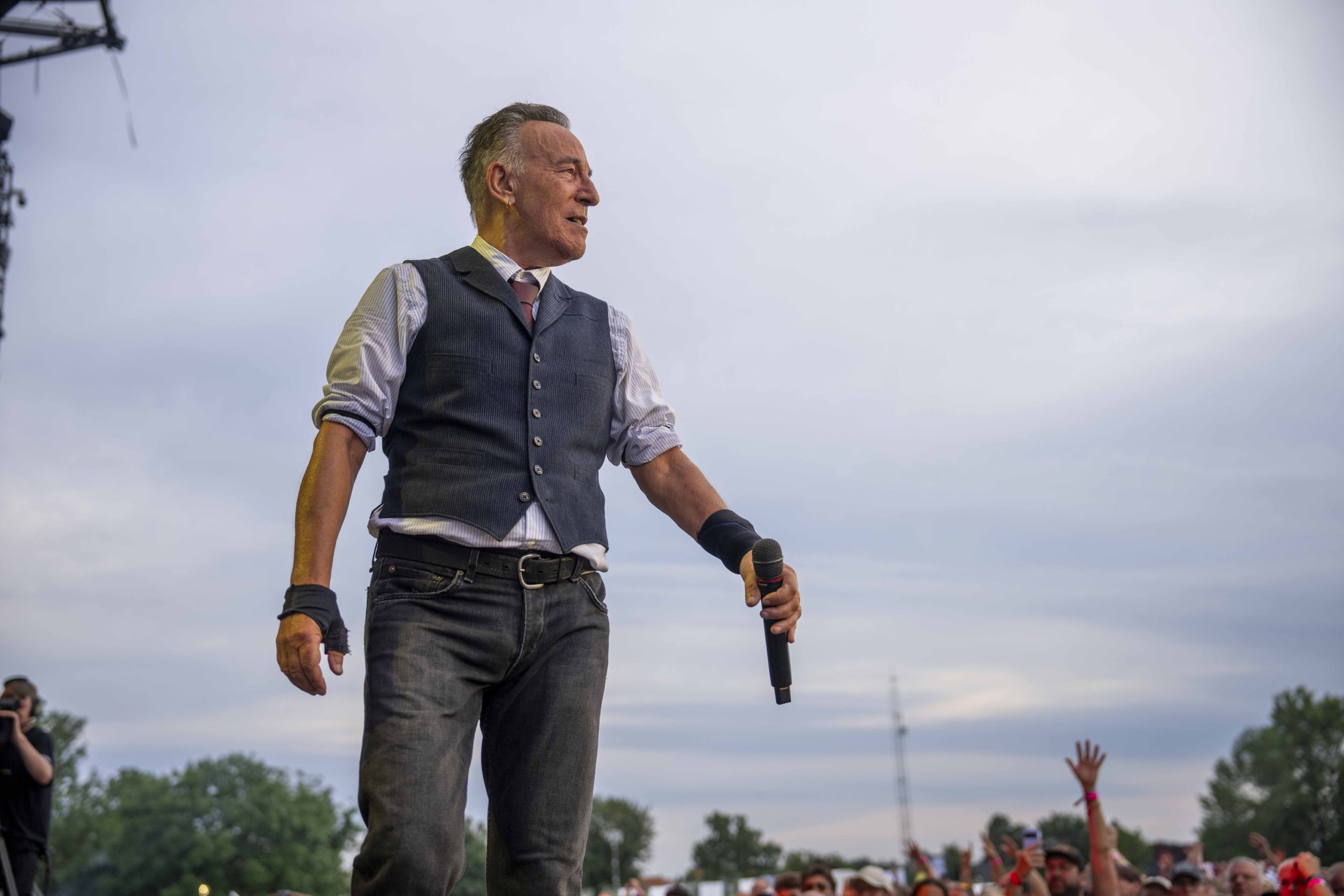 Bruce Springsteen & E Street Band at Dyrskuepladsen, Odense, Denmark on July 9, 2024.