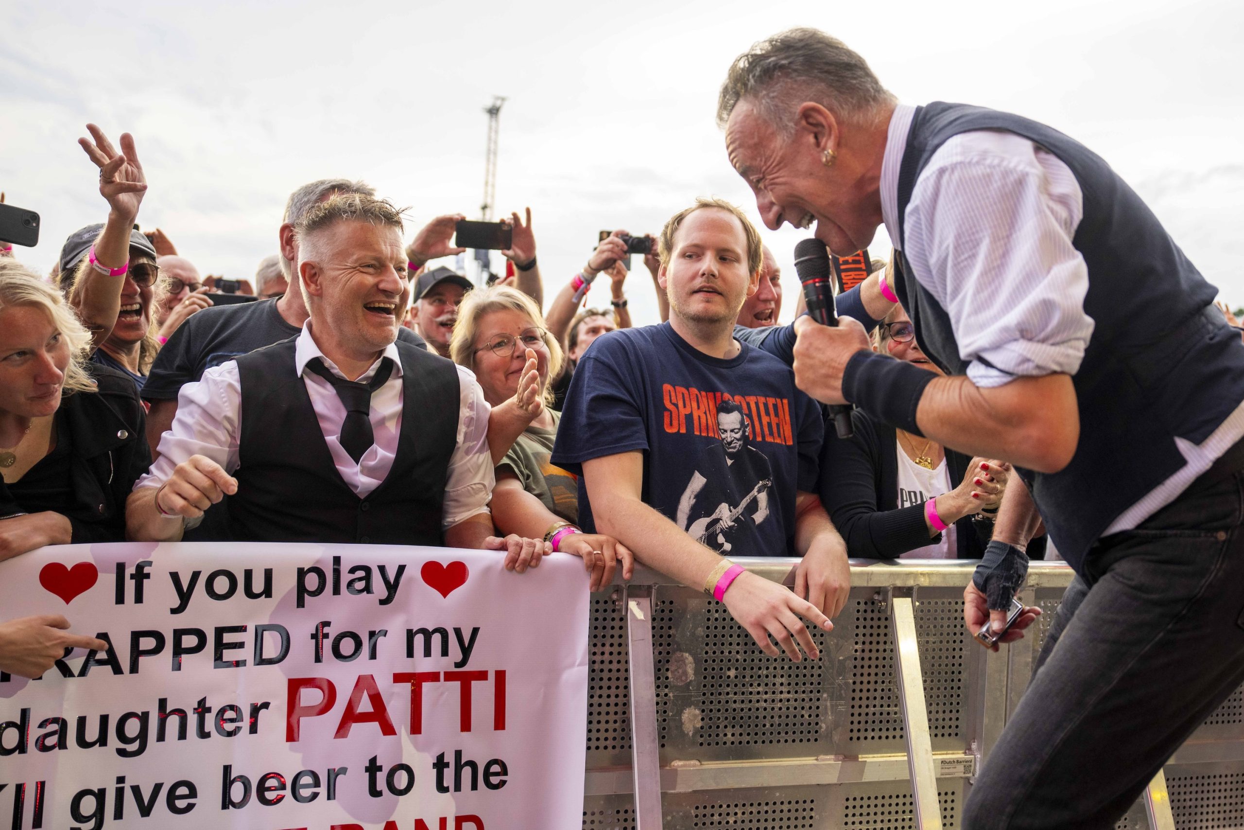 Bruce Springsteen & E Street Band at Dyrskuepladsen, Odense, Denmark on July 9, 2024.