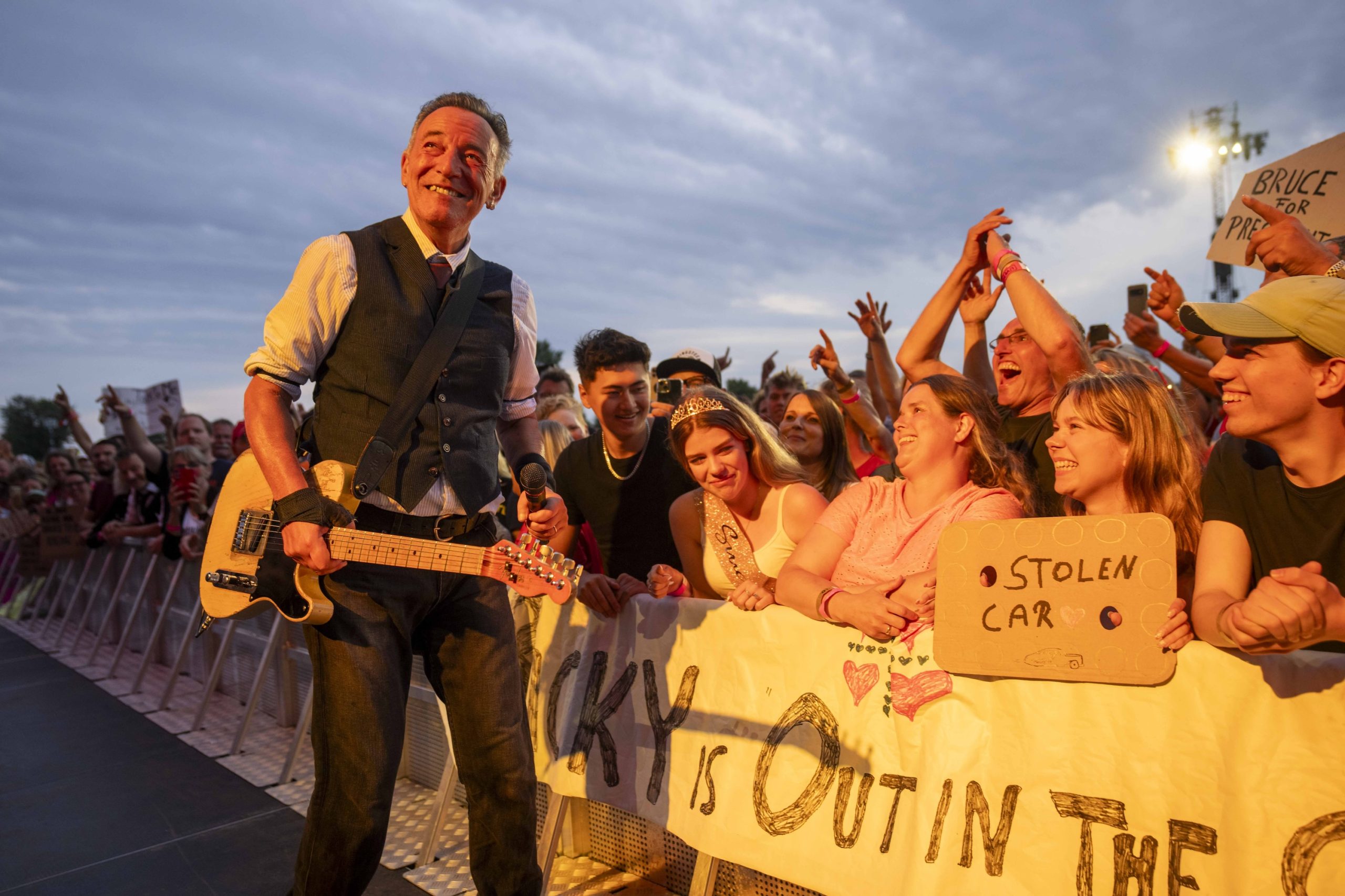 Bruce Springsteen & E Street Band at Dyrskuepladsen, Odense, Denmark on July 9, 2024.