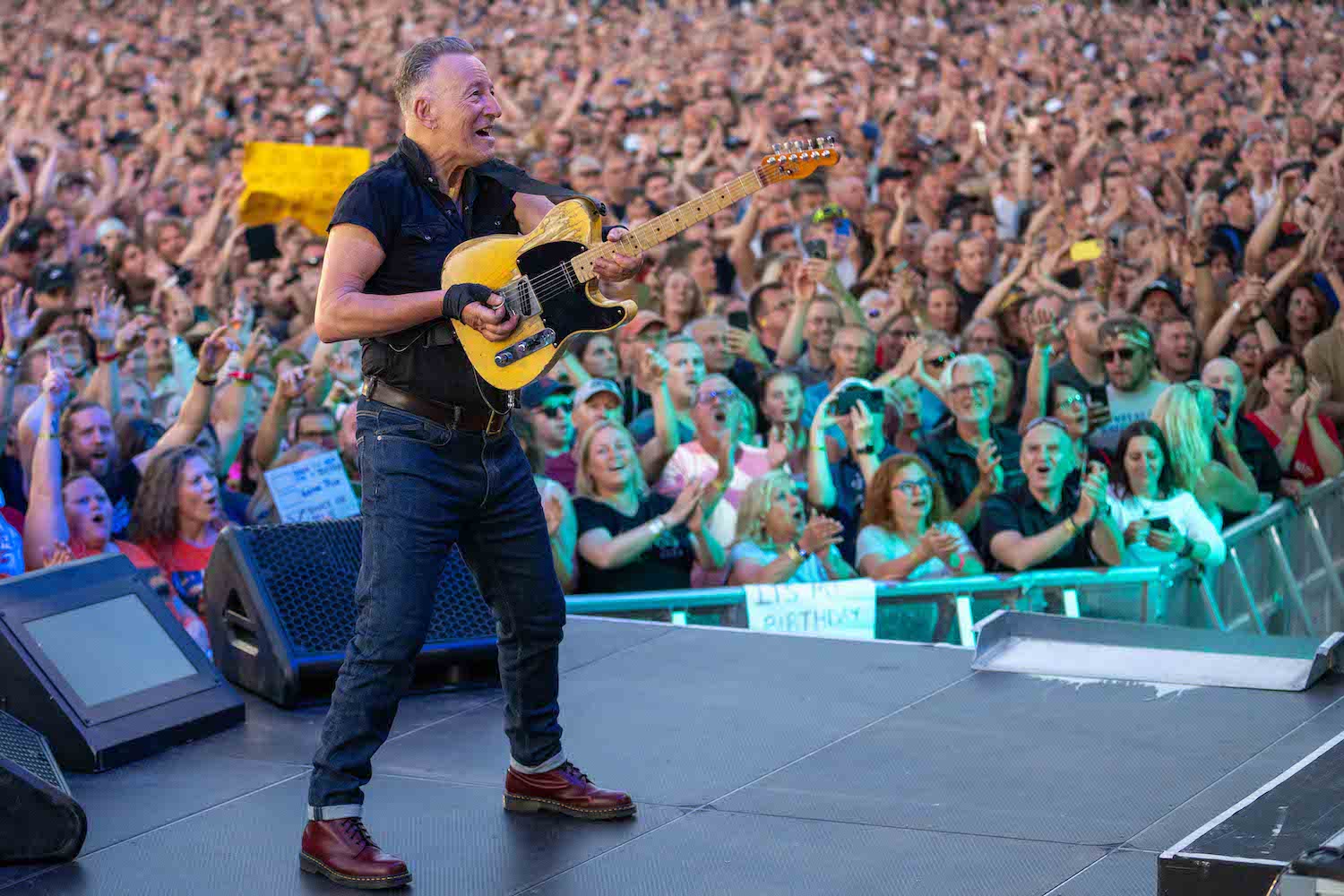 Bruce Springsteen & E Street Band at Voldsløkka, Oslo, Norway on June 30, 2023.