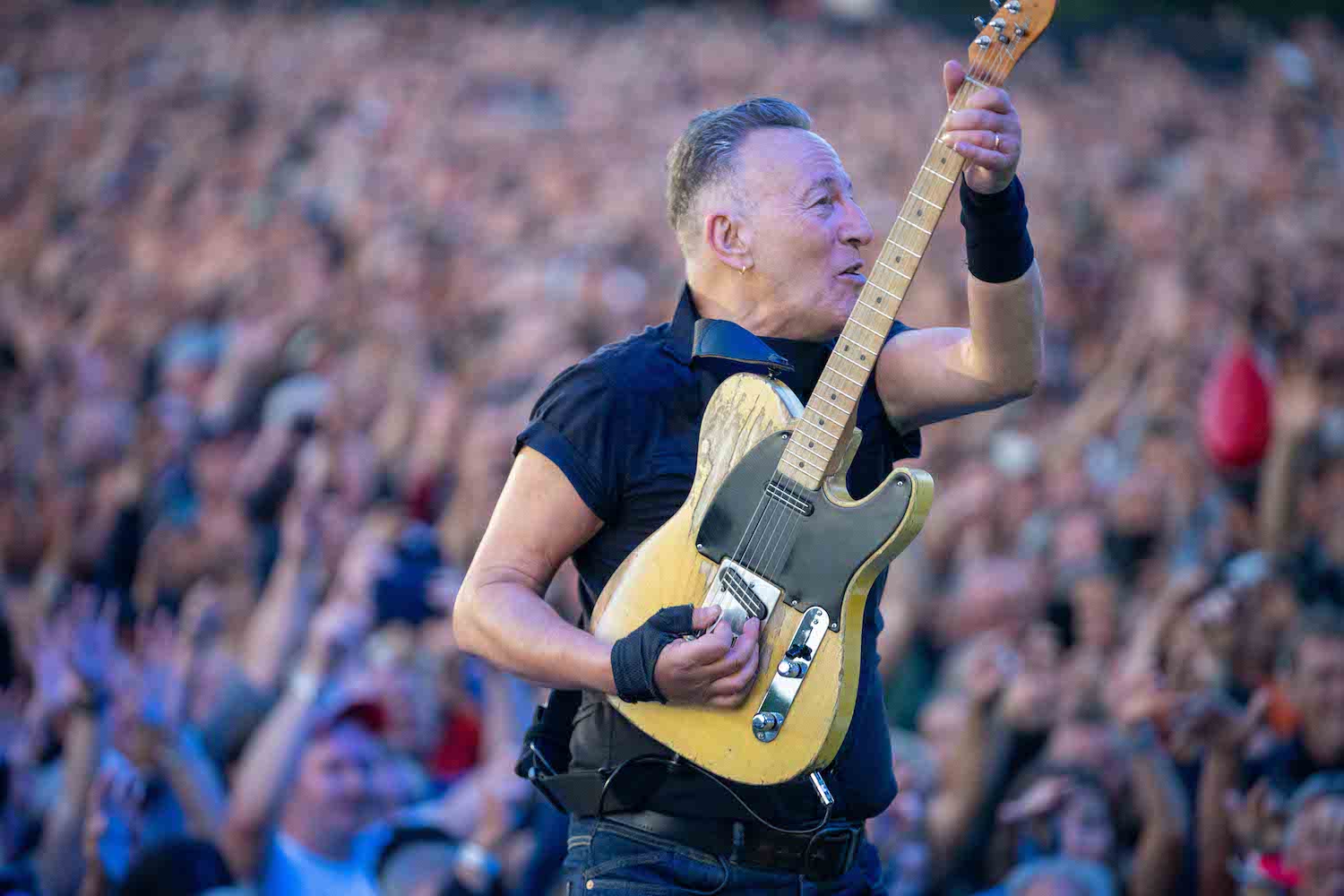 Bruce Springsteen & E Street Band at Voldsløkka, Oslo, Norway on July 2.