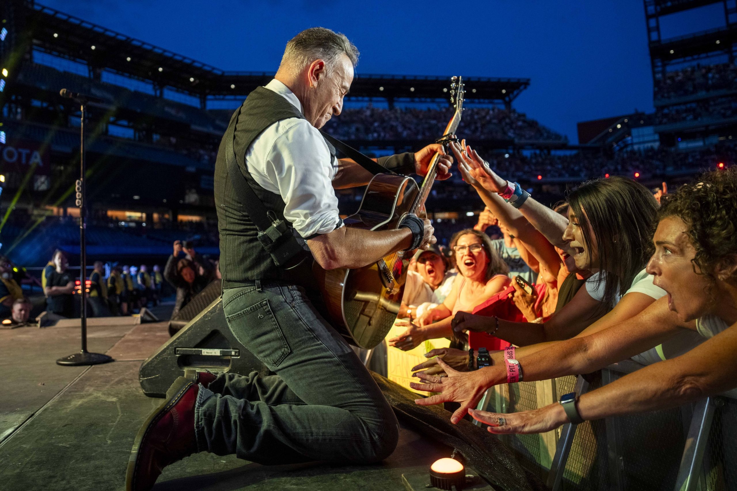 Bruce Springsteen & E Street Band at Citizens Bank Park, Philadelphia, PA on August 21, 2024.