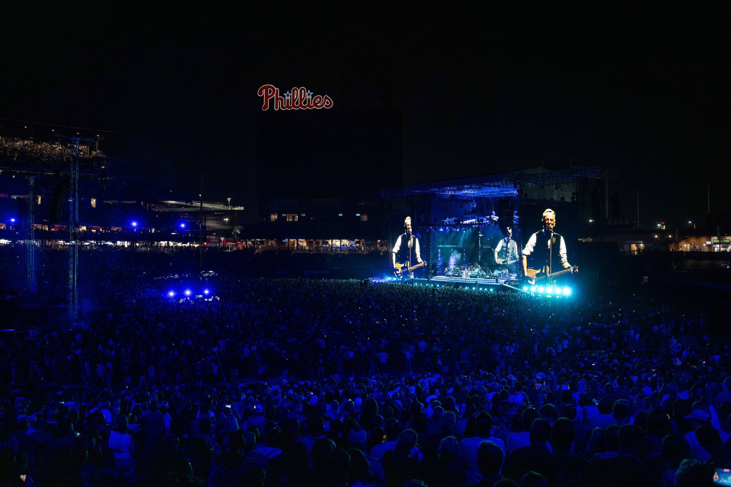 Bruce Springsteen & E Street Band at Citizens Bank Park, Philadelphia, PA on August 23, 2024.