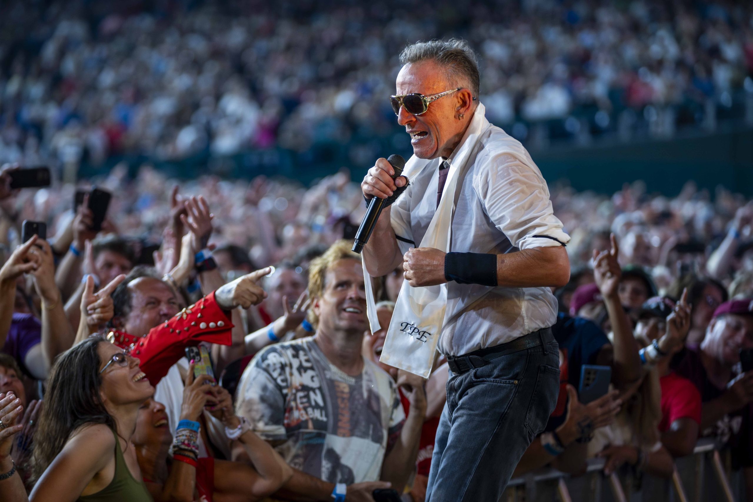Bruce Springsteen & E Street Band at Citizens Bank Park, Philadelphia, PA on August 23, 2024.