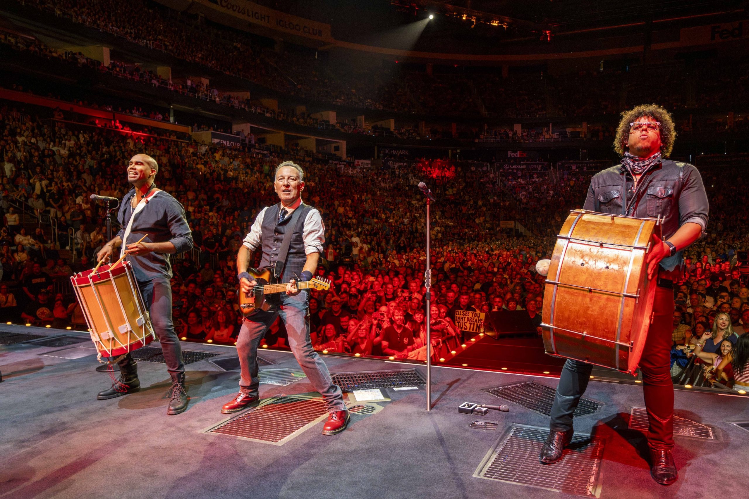 Bruce Springsteen & E Street Band at PPG Paints Arena, Pittsburgh, PA on August 18, 2024.