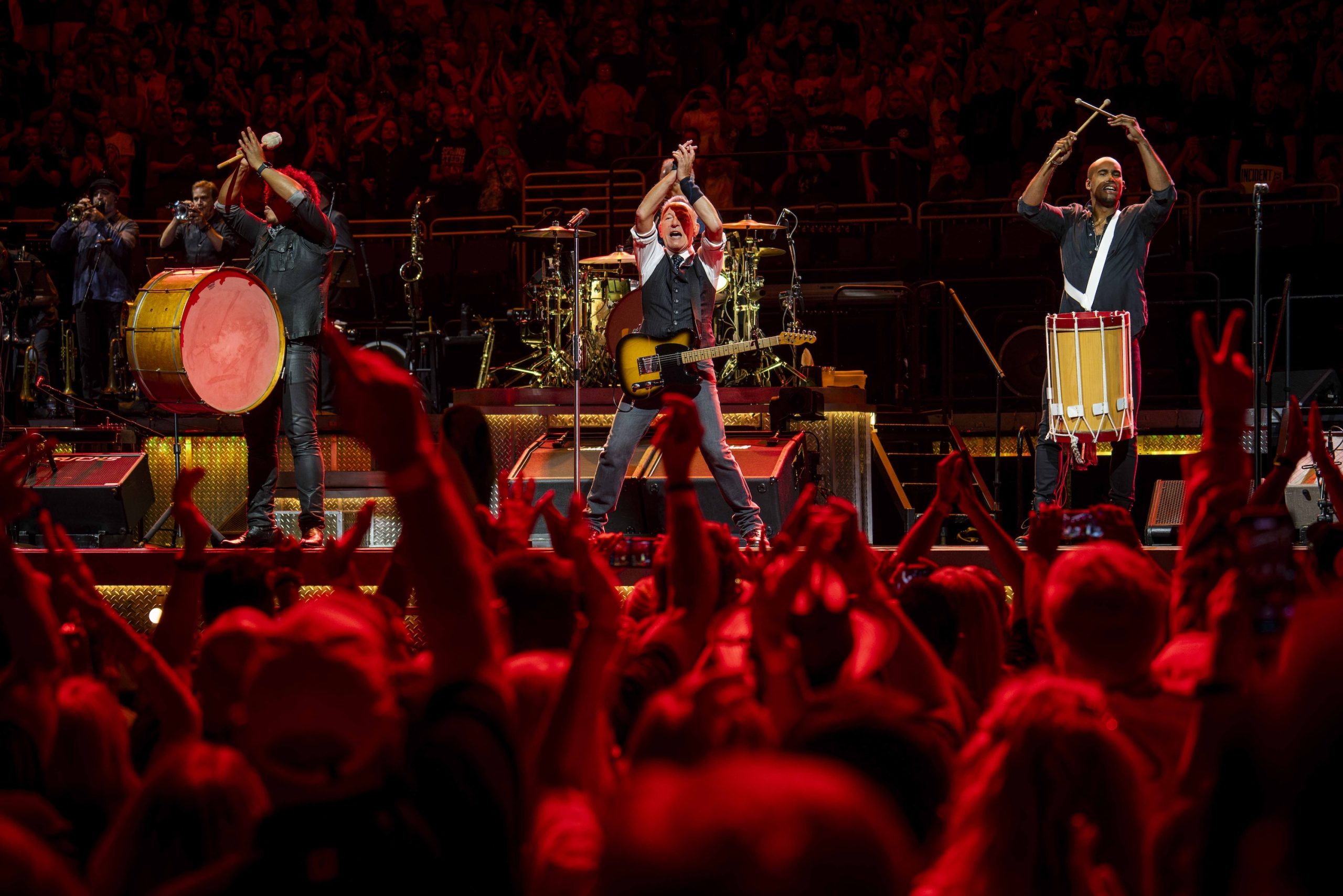 Bruce Springsteen & E Street Band at PPG Paints Arena, Pittsburgh, PA on August 18, 2024.