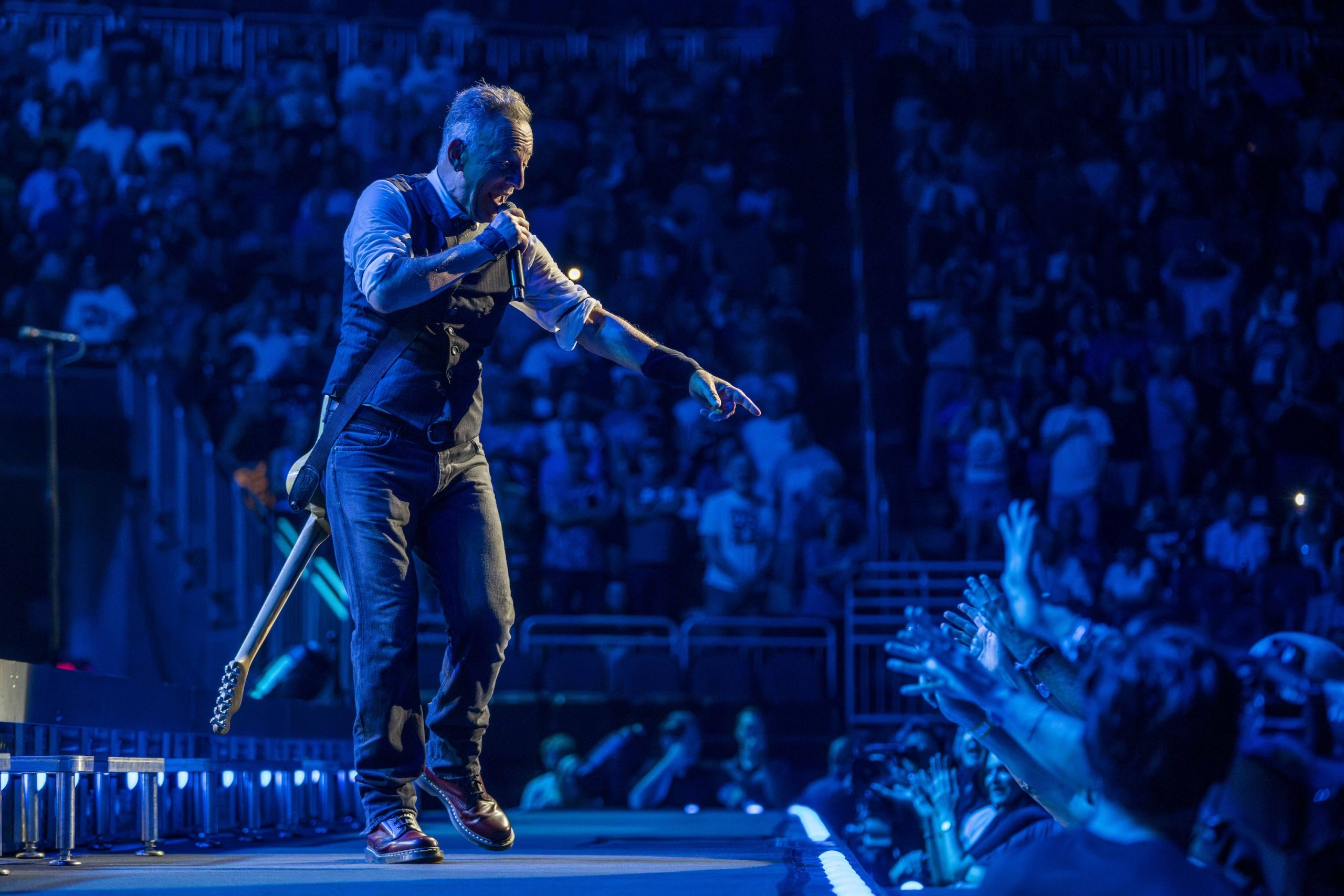 Bruce Springsteen & E Street Band at PPG Paints Arena, Pittsburgh, PA on August 15, 2024.