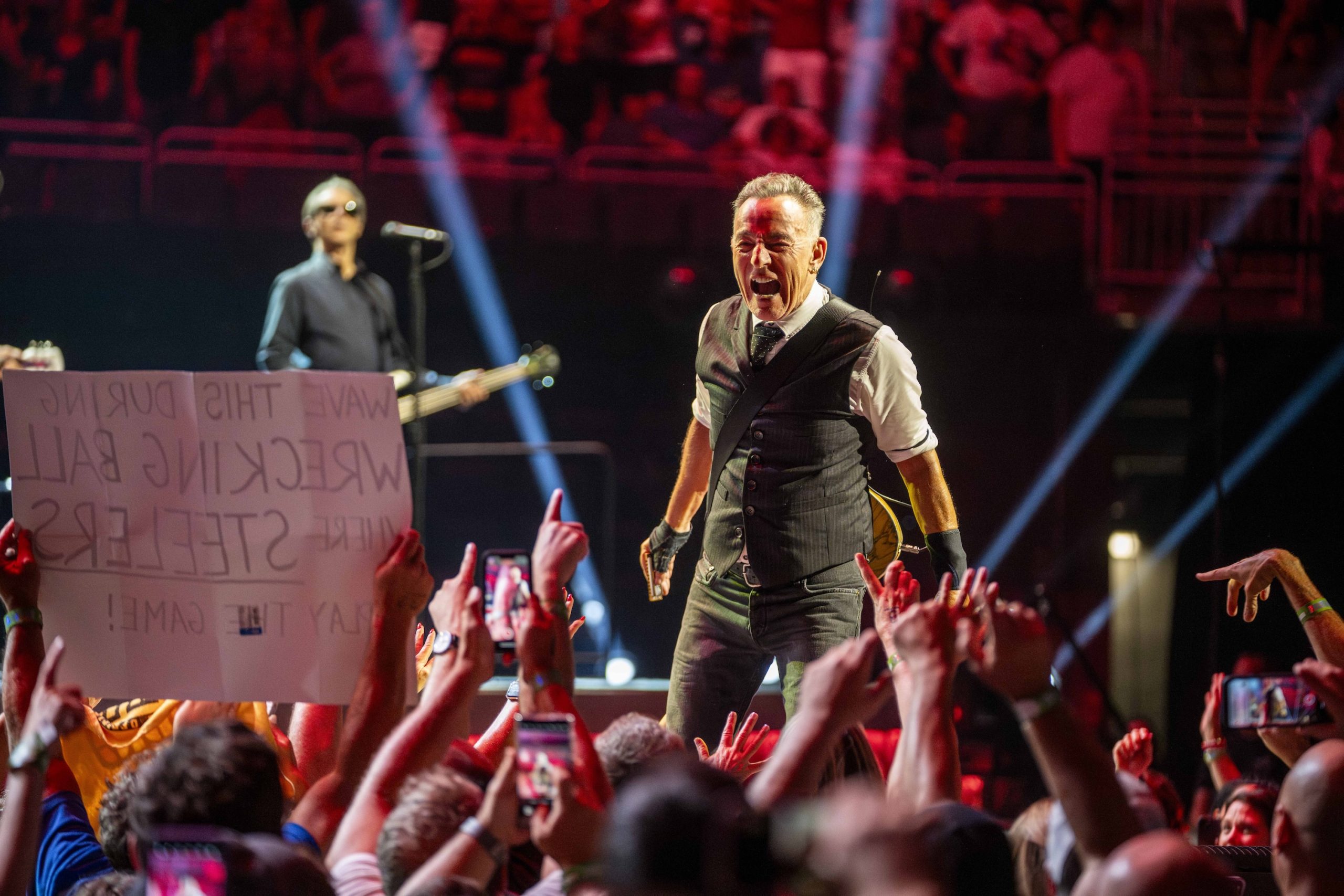 Bruce Springsteen & E Street Band at PPG Paints Arena, Pittsburgh, PA on August 15, 2024.