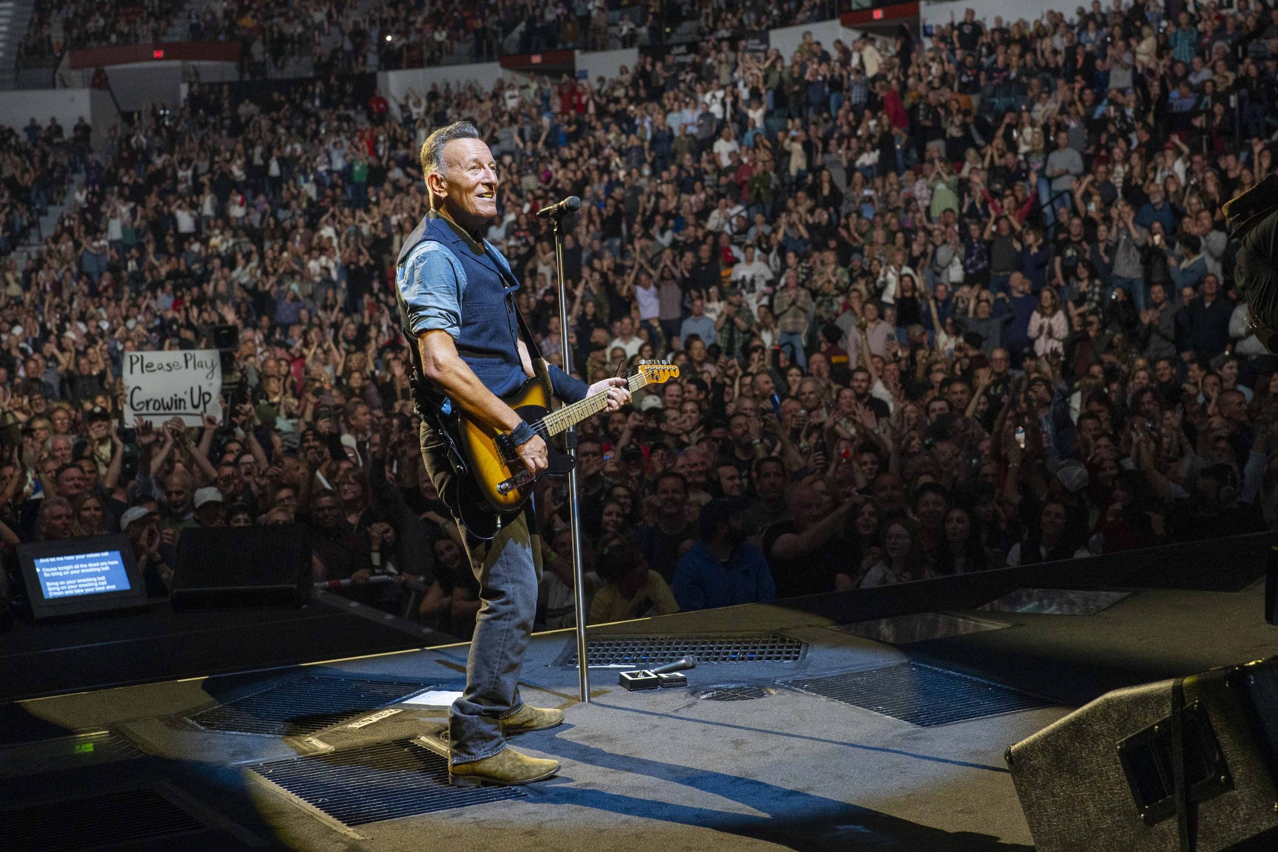 Bruce Springsteen & E Street Band at Pechanga Arena, San Diego, California on March 25, 2024.