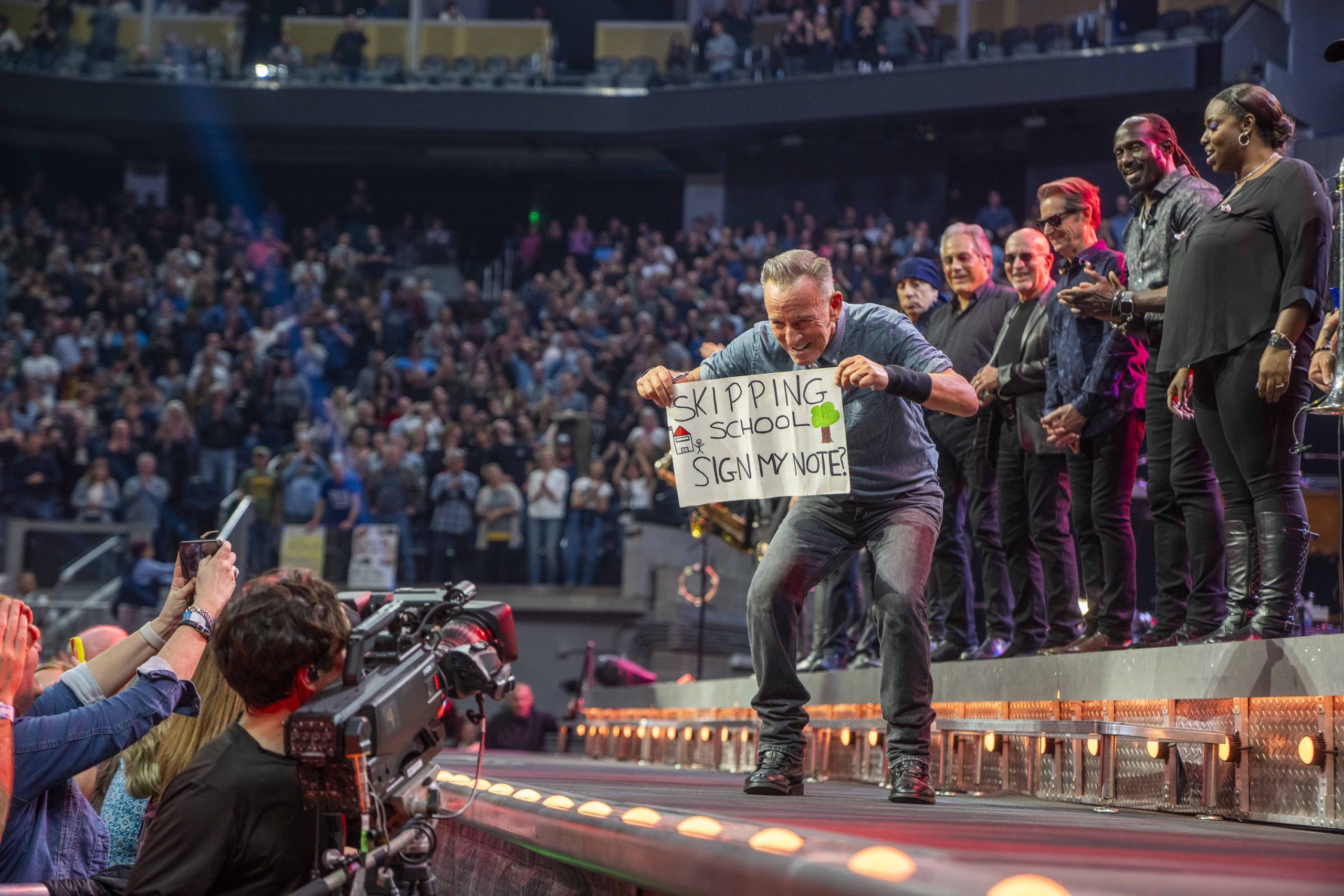 Bruce Springsteen & E Street Band at Chase Center, San Francisco, California on March 31, 2024.