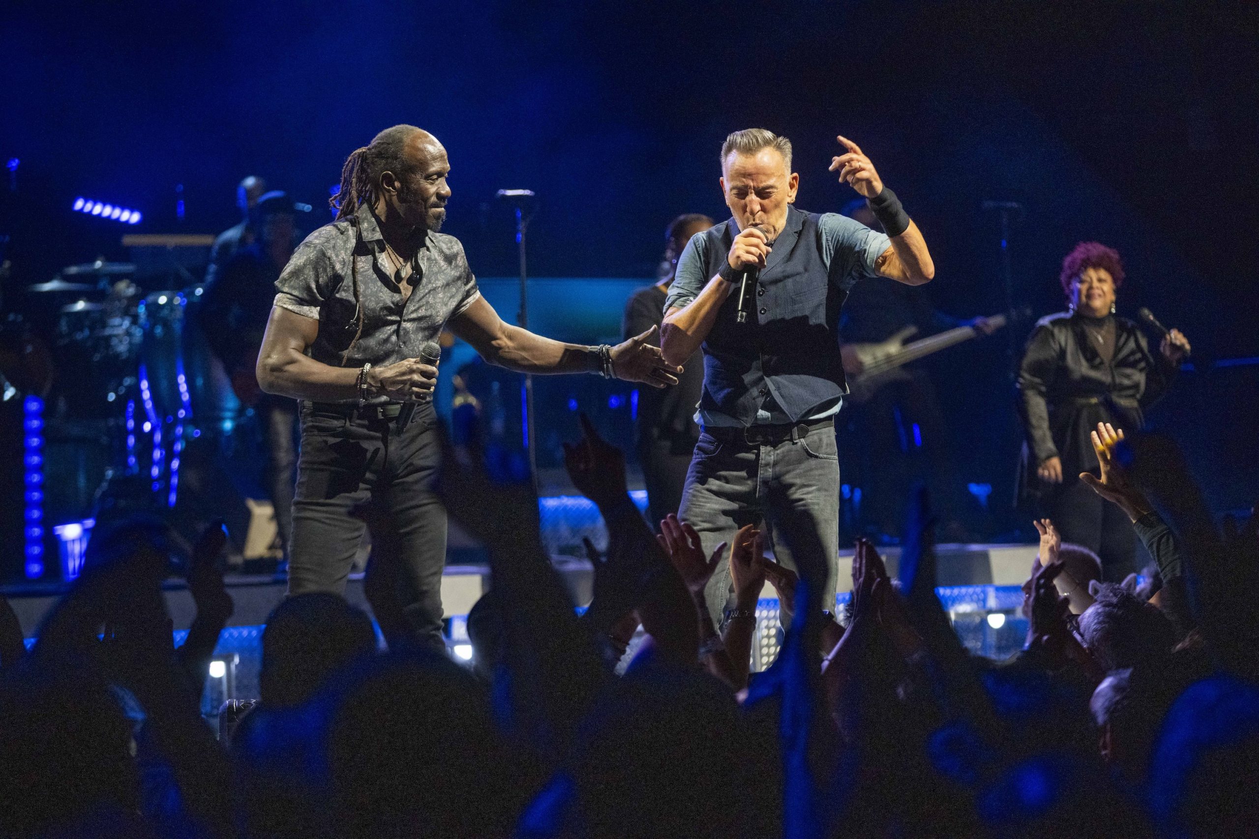 Bruce Springsteen & E Street Band at Chase Center, San Francisco, California on March 31, 2024.