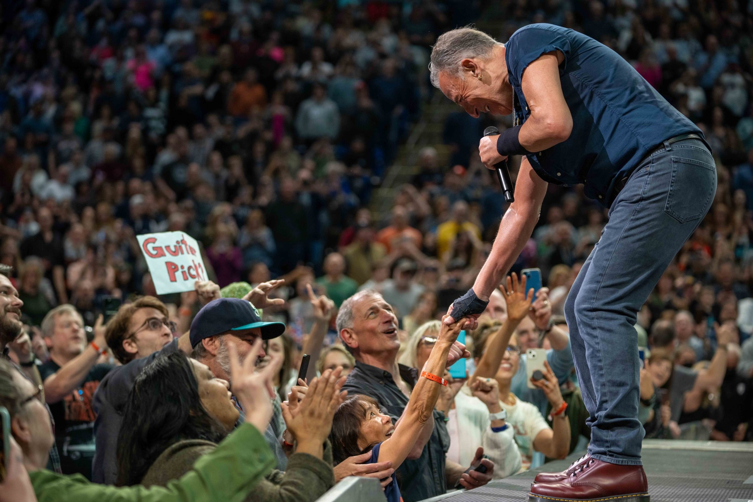 Bruce Springsteen & E Street Band at Bryce Jordan Center, State College, Pennsylvania on March 18, 2023.