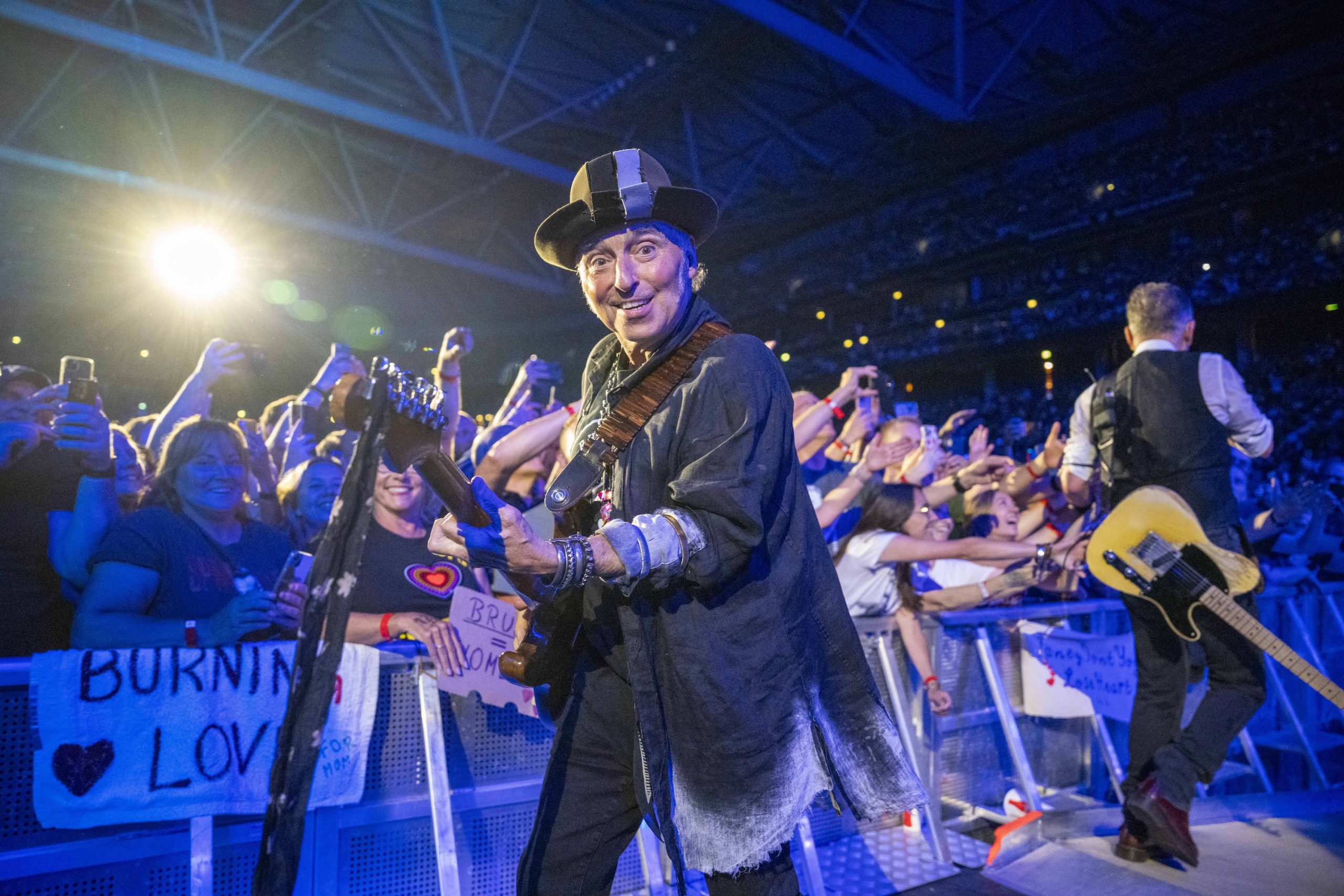 Bruce Springsteen & E Street Band at Strawberry Arena, Stockholm, Sweden on July 15, 2024.