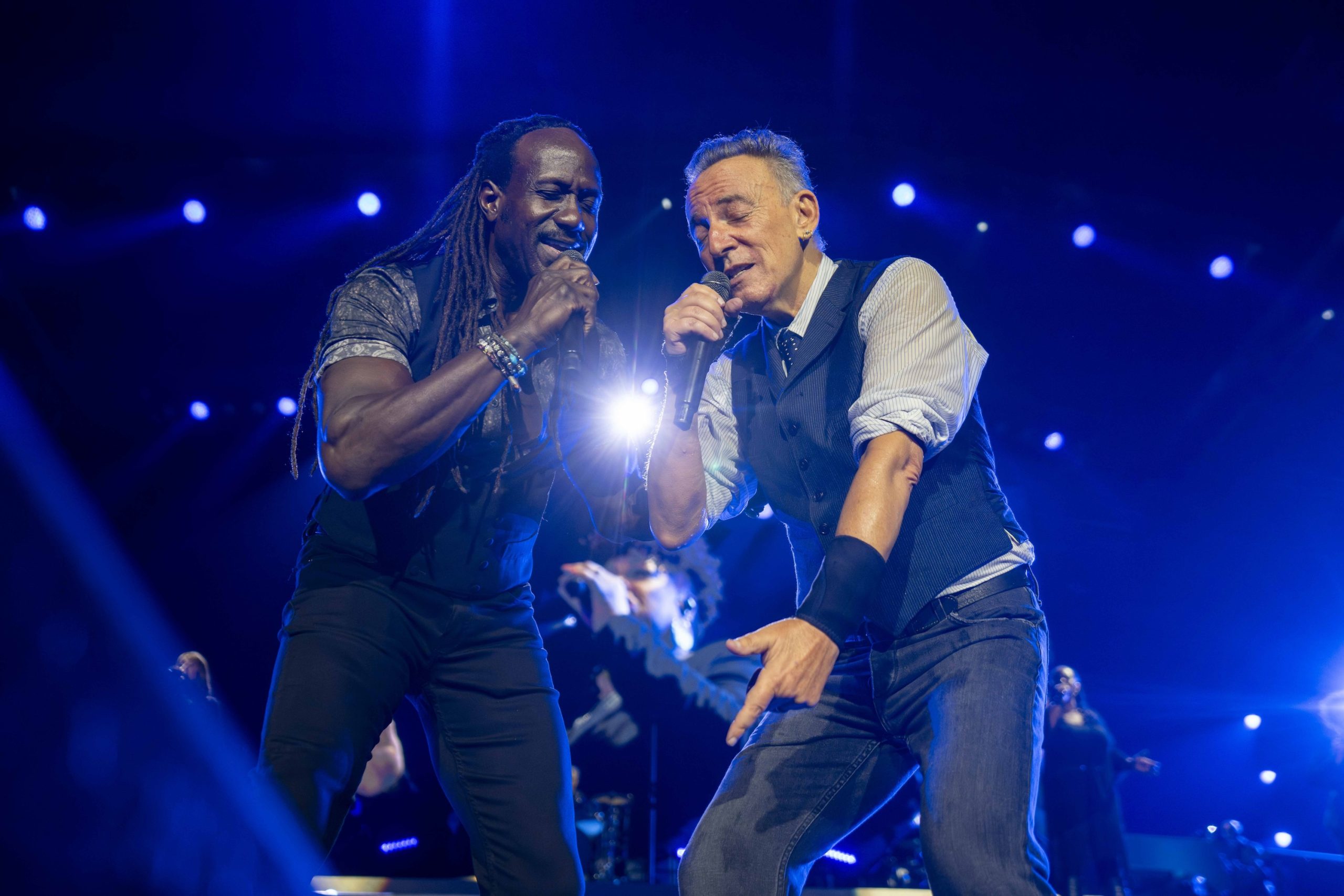 Bruce Springsteen & E Street Band at Strawberry Arena, Stockholm, Sweden on July 18, 2024.