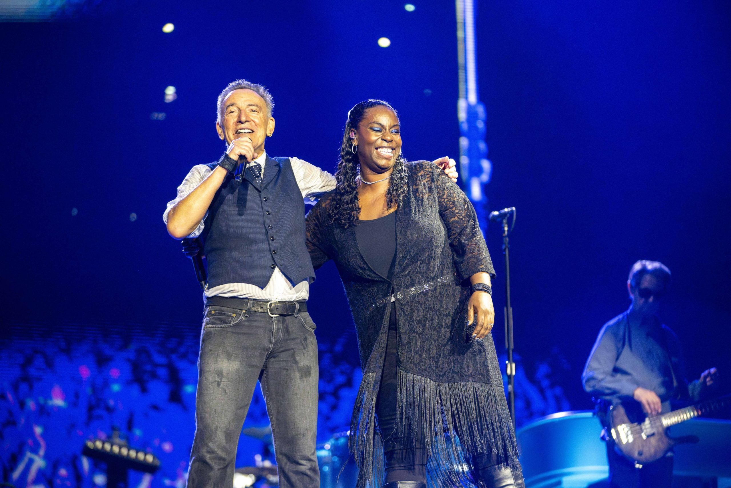 Bruce Springsteen & E Street Band at Strawberry Arena, Stockholm, Sweden on July 18, 2024.