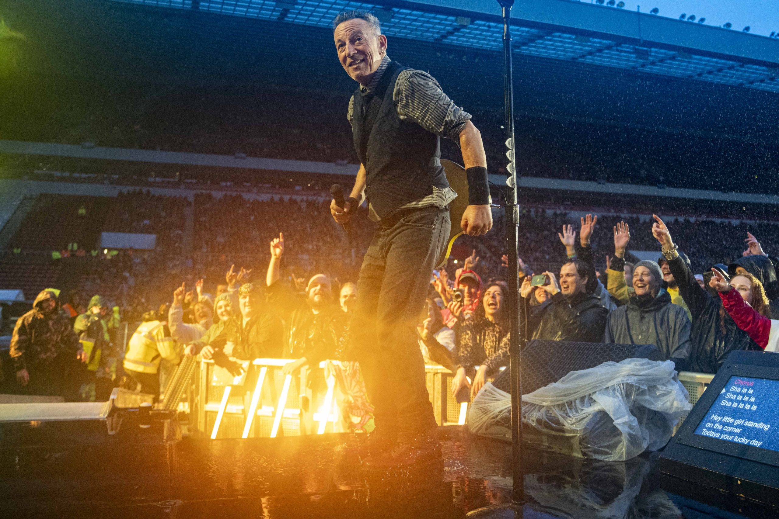 Bruce Springsteen & E Street Band at Stadium of Light, Sunderland, England on May 22, 2024.