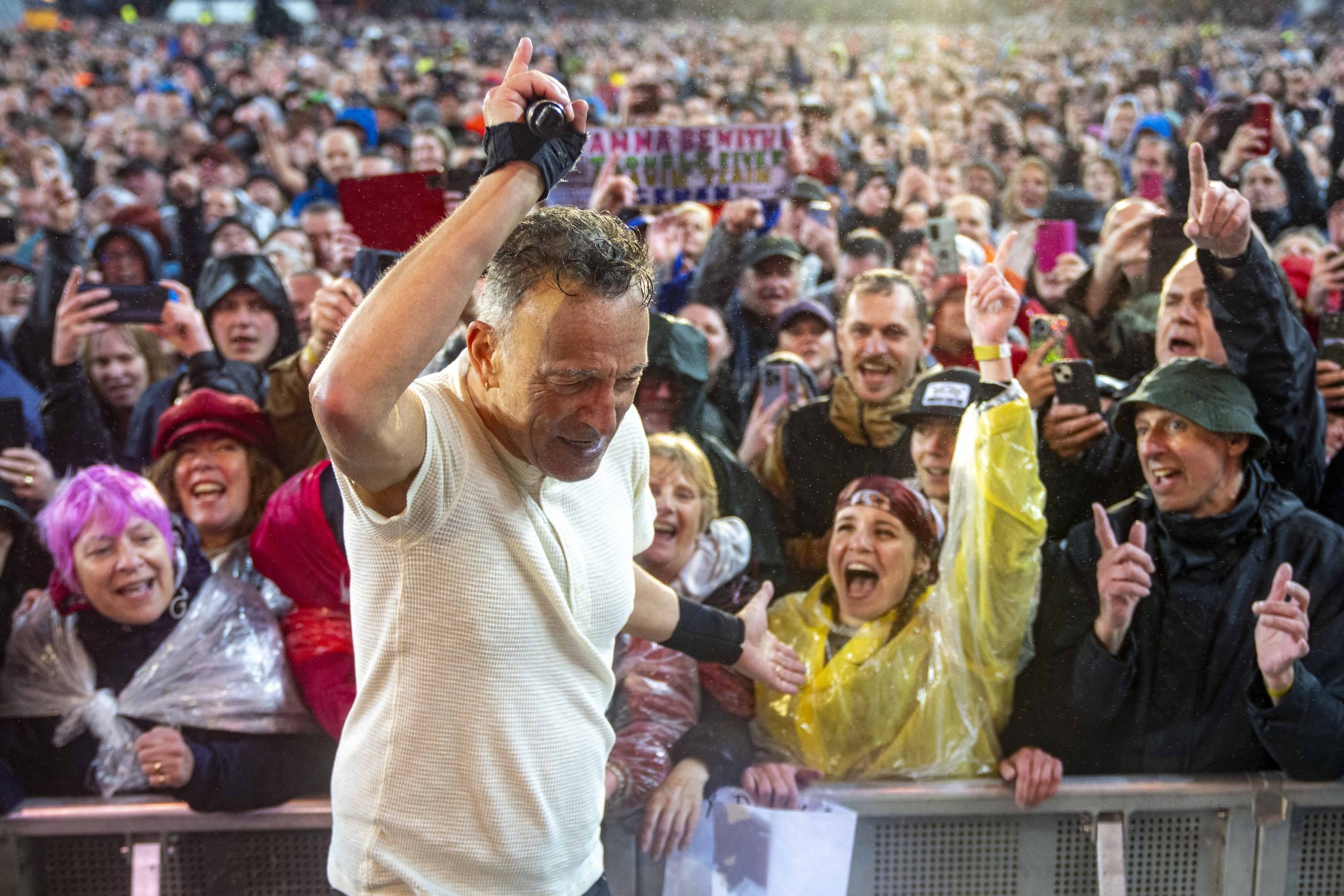 Bruce Springsteen & E Street Band at Stadium of Light, Sunderland, England on May 22, 2024.
