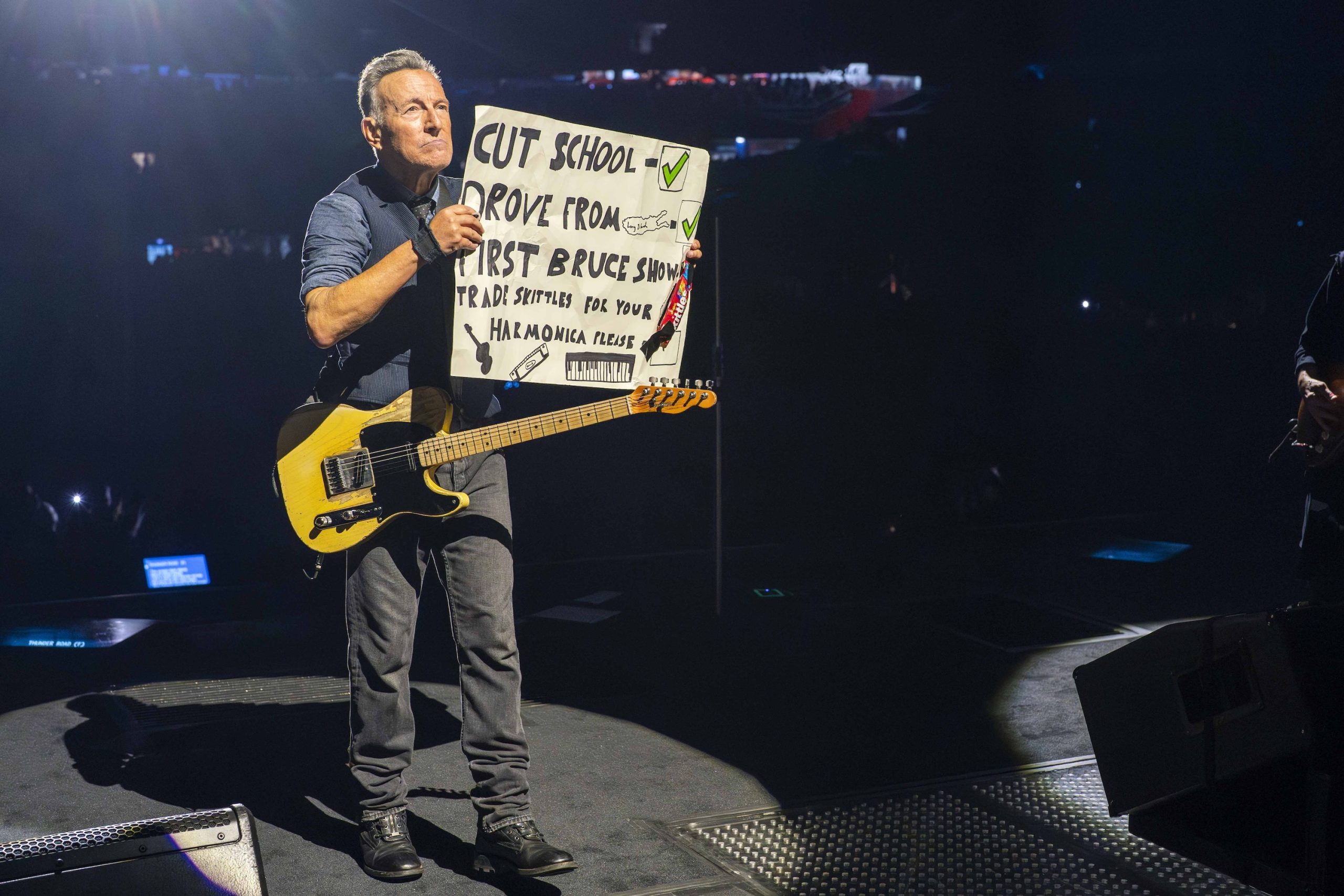 Bruce Springsteen & E Street Band at JMA Wireless Dome, Syracuse, New York on April 18, 2024.