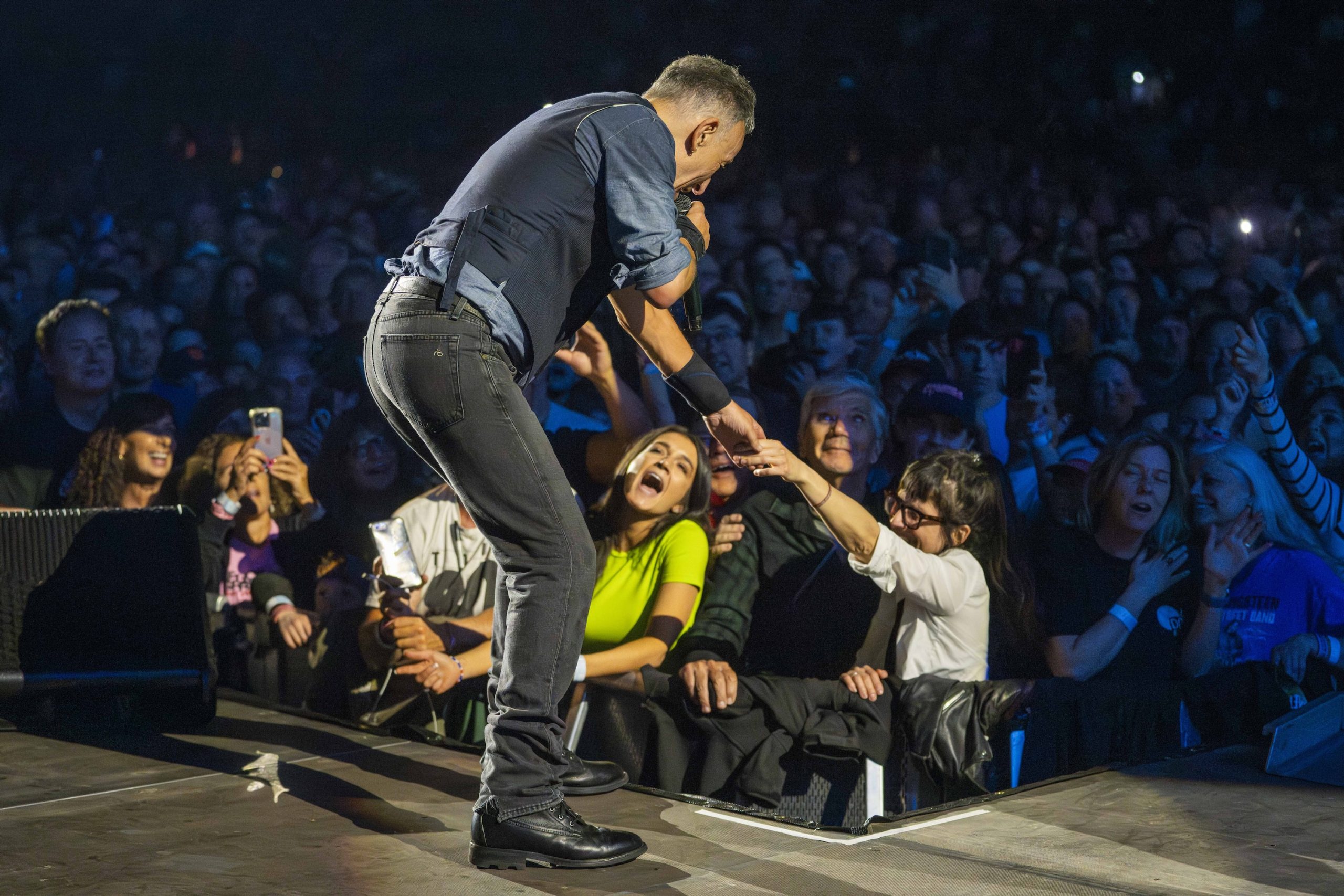 Bruce Springsteen & E Street Band at JMA Wireless Dome, Syracuse, New York on April 18, 2024.